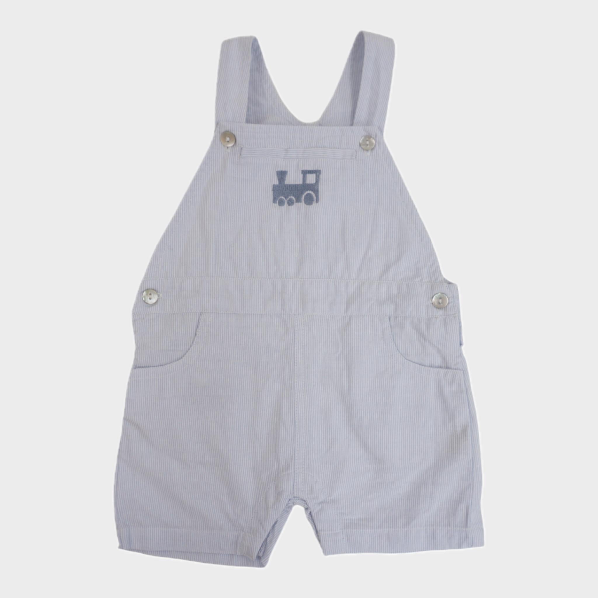 Salopette Bleu - 6 mois