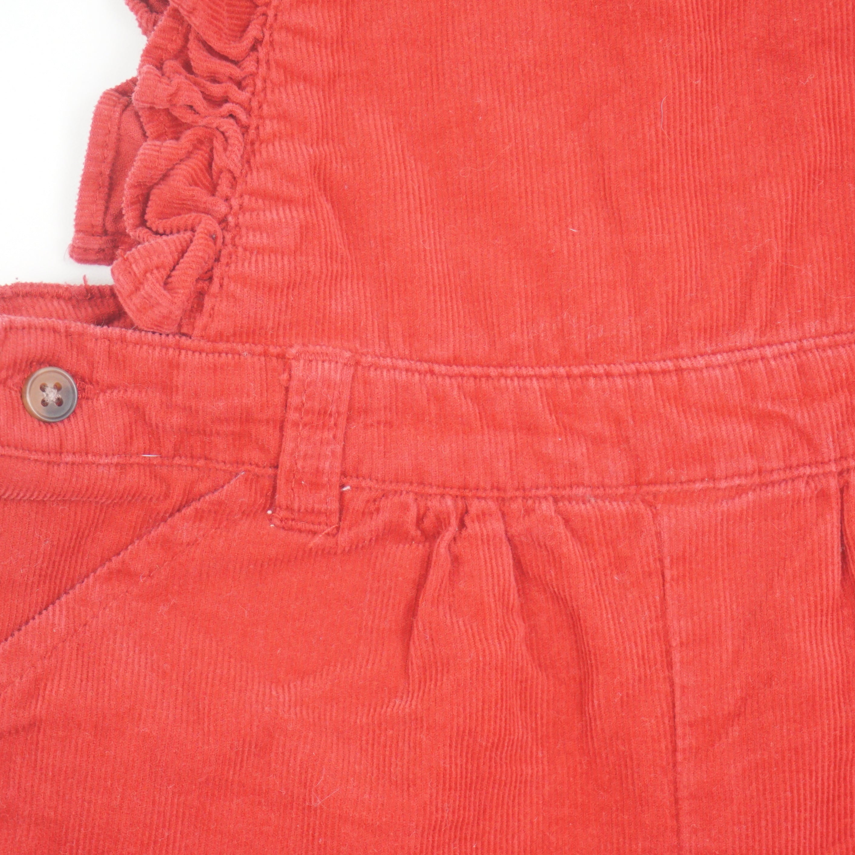 Salopette Rouge - 12 mois