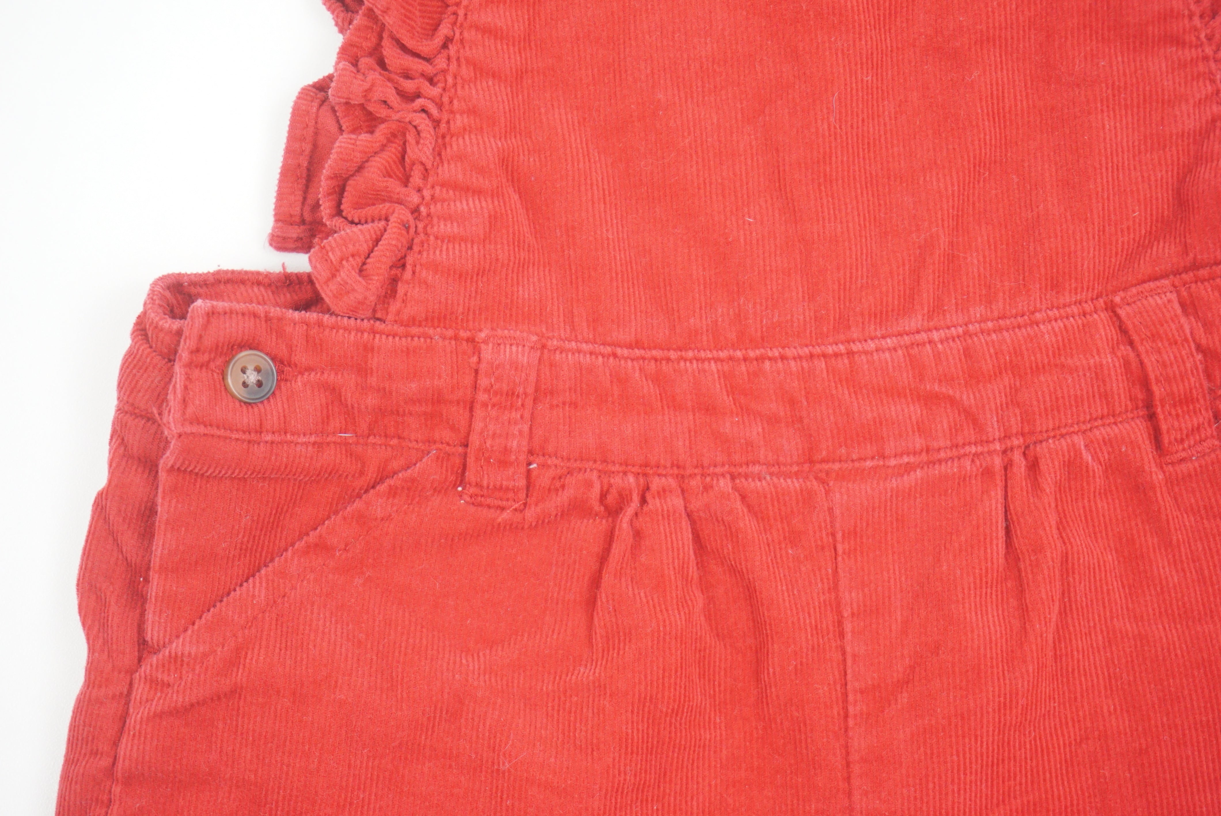 Salopette Rouge - 12 mois