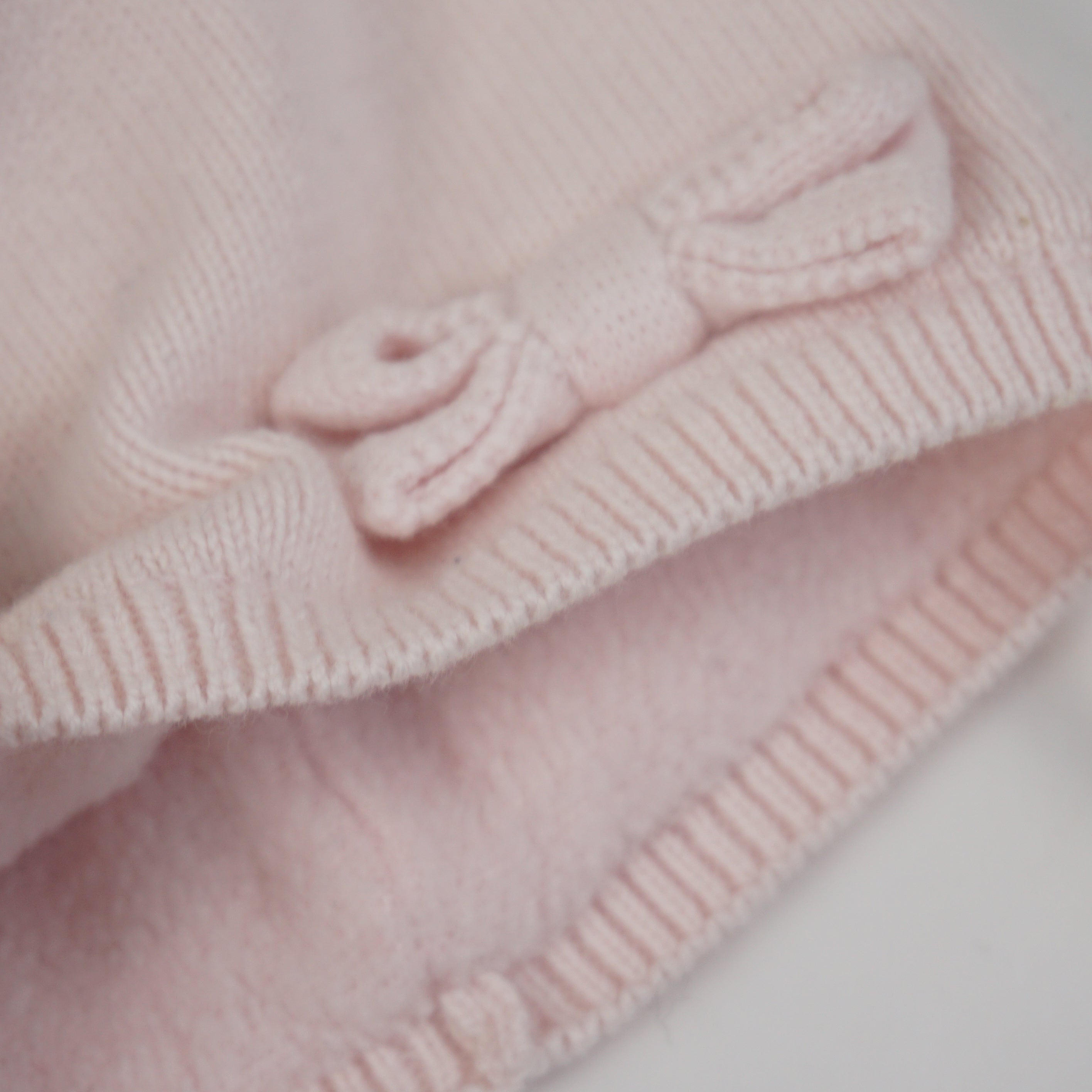 Bonnet Rose - 0/3 mois