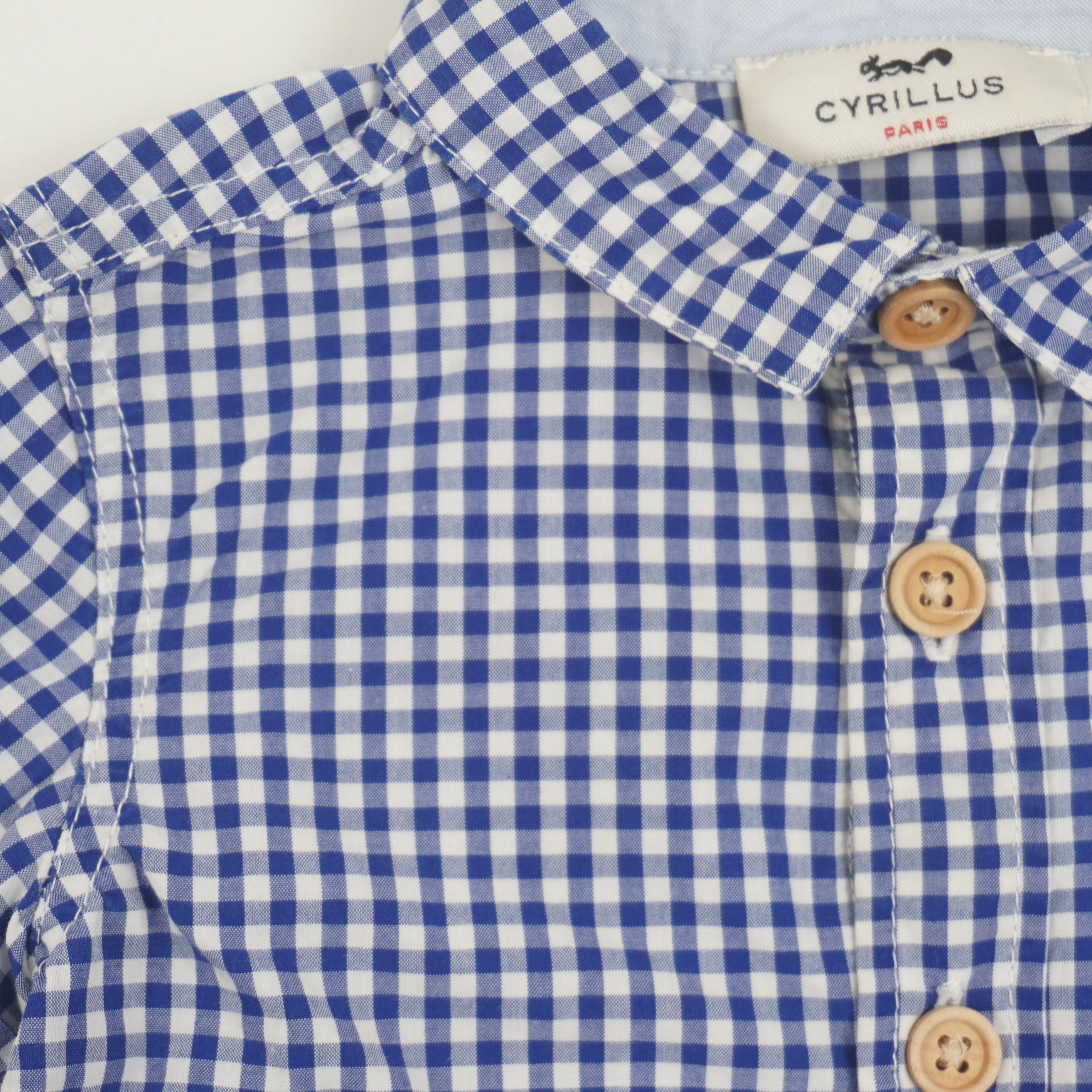 Chemise Bleu - 9 mois