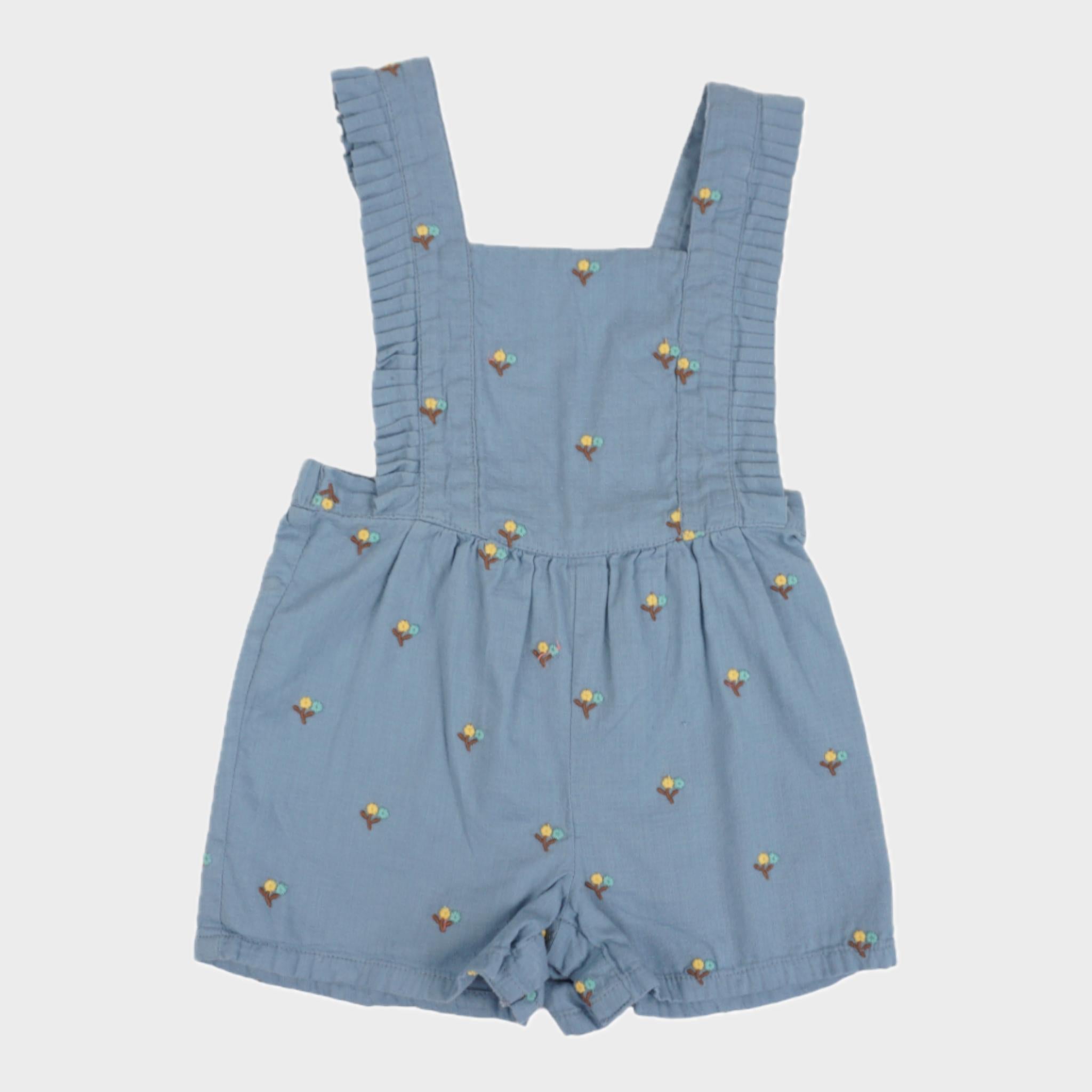 Combishort Bleu - 12 mois