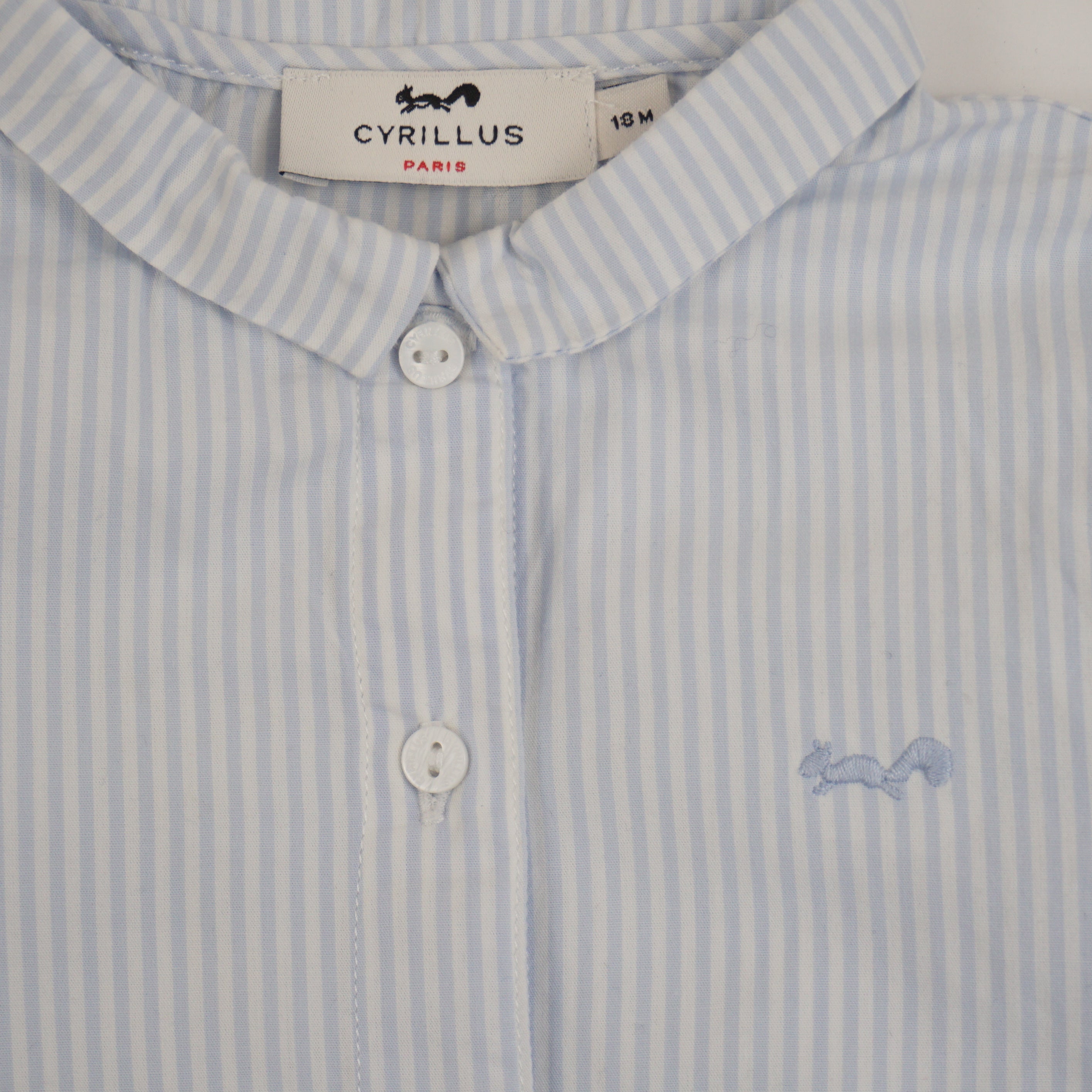 Chemise Bleu - 18 mois