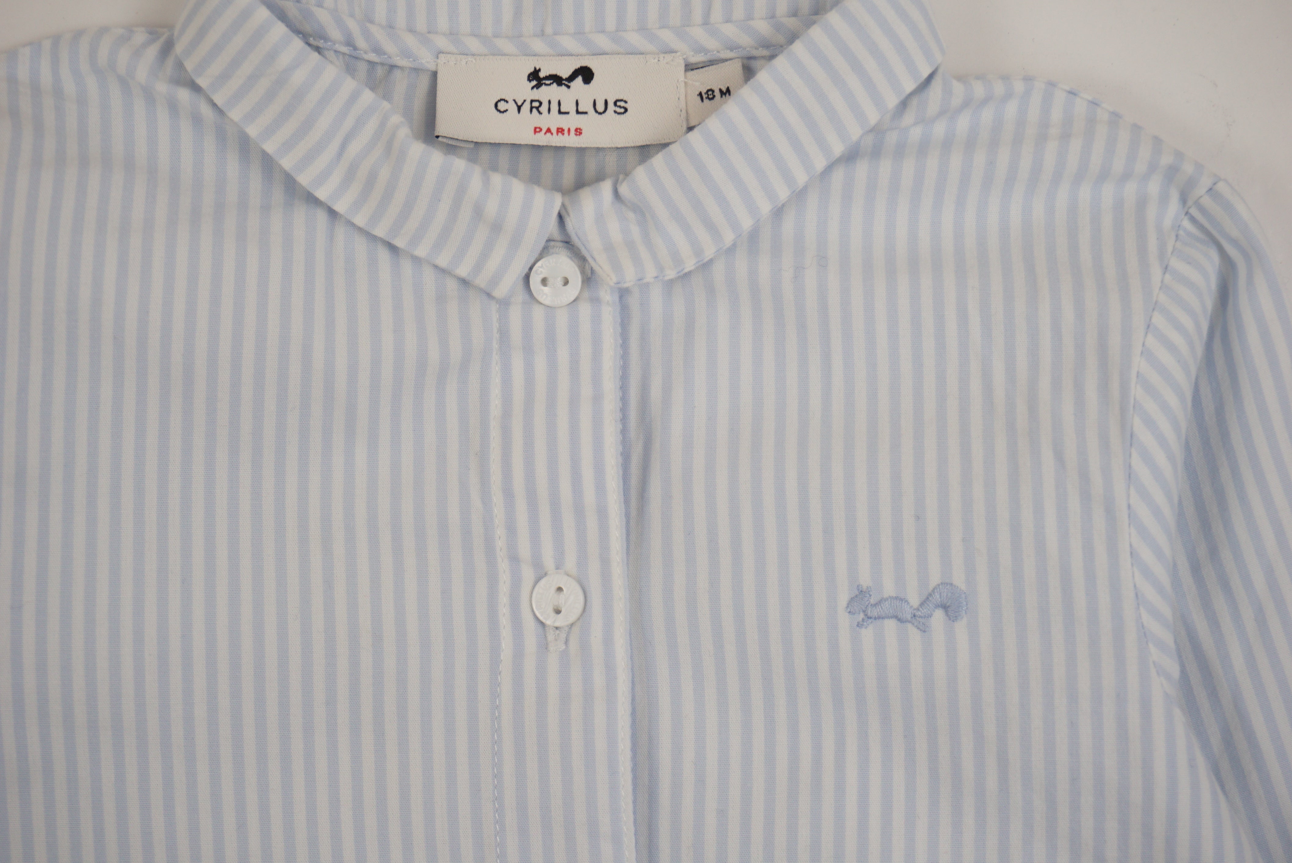 Chemise Bleu - 18 mois