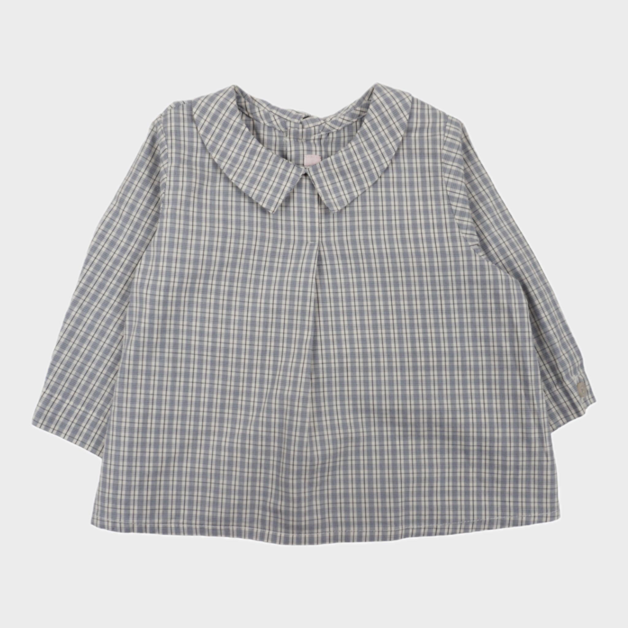 Blouse Bleu - 3 mois