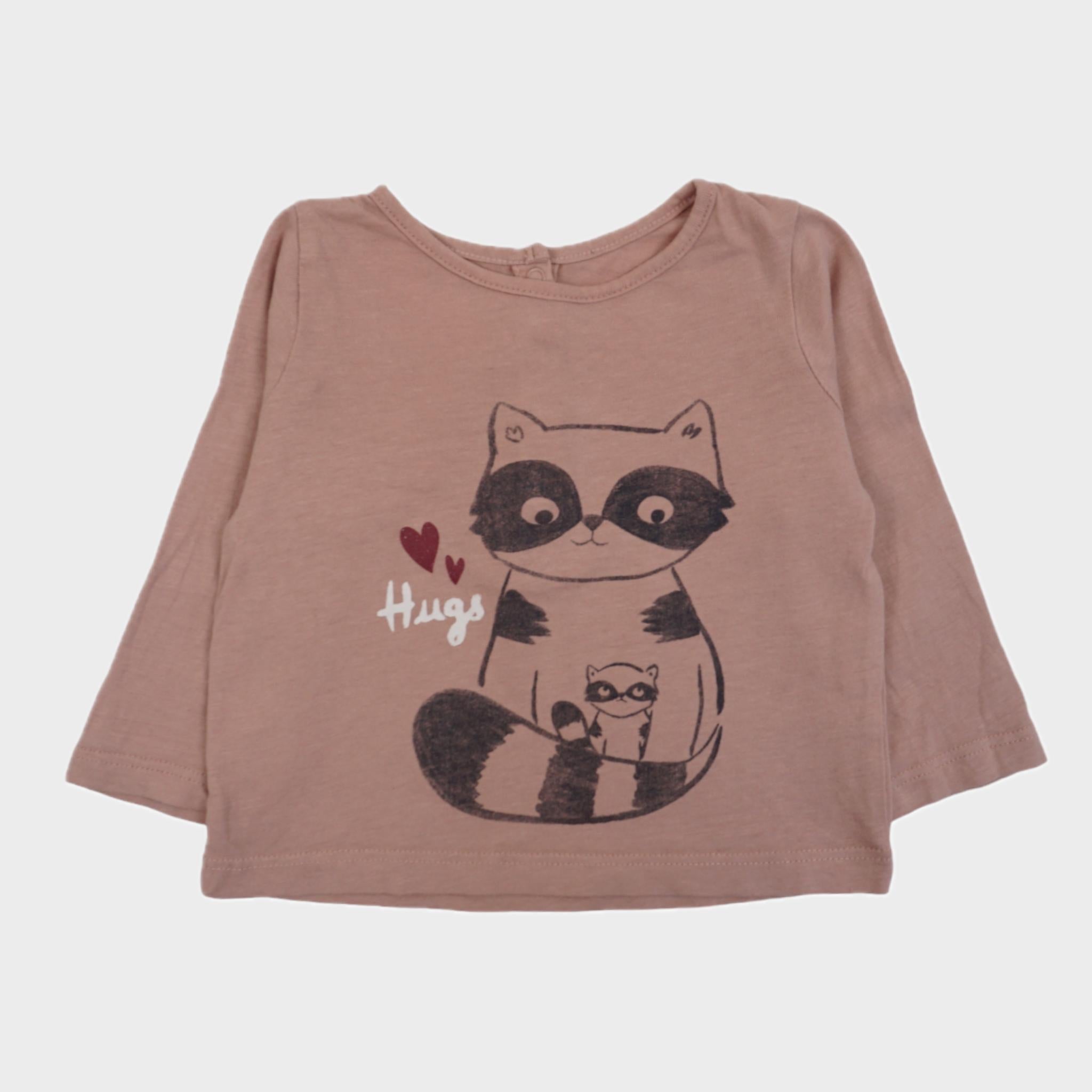 T-shirt Rose - 6 mois