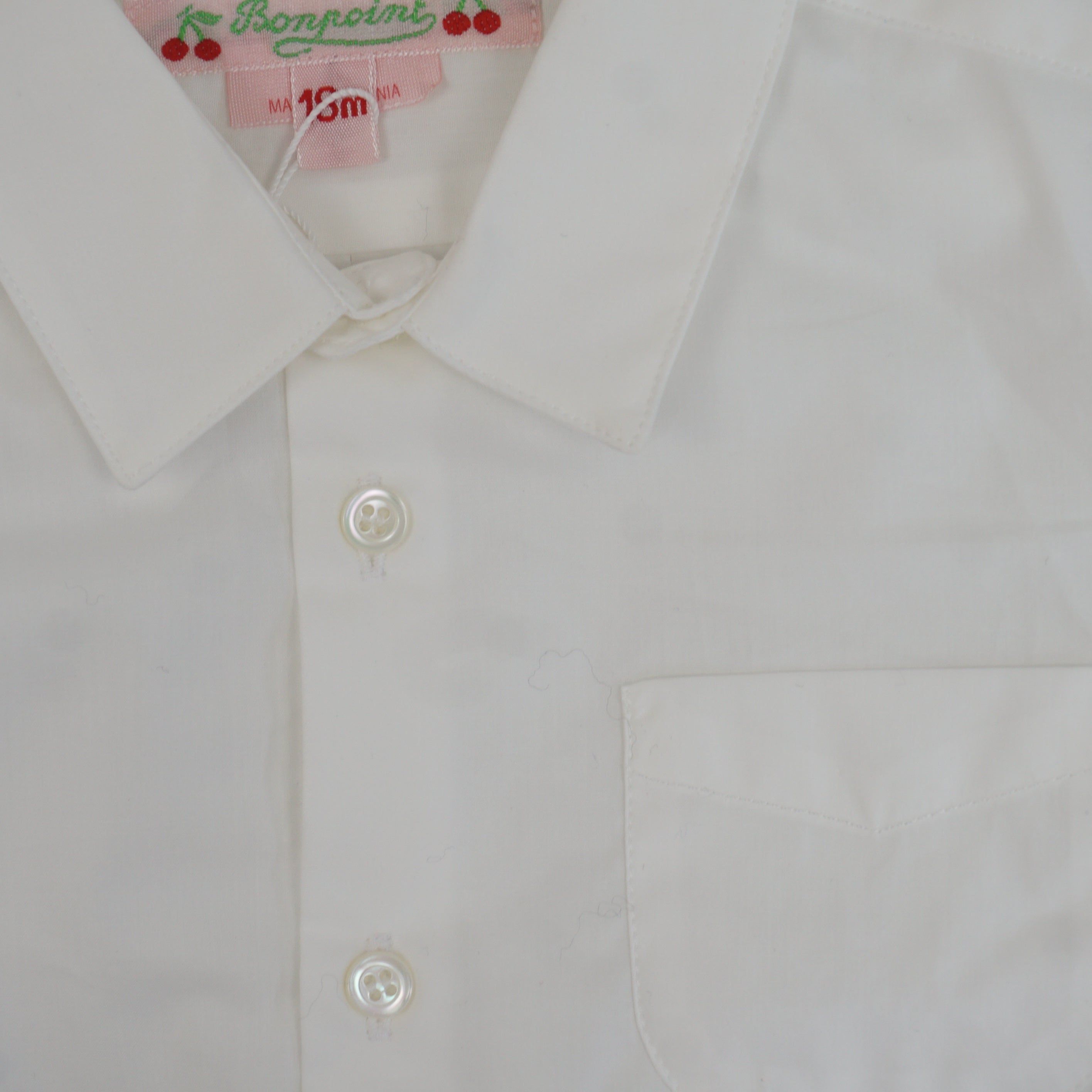 Chemise Blanc - 18 mois