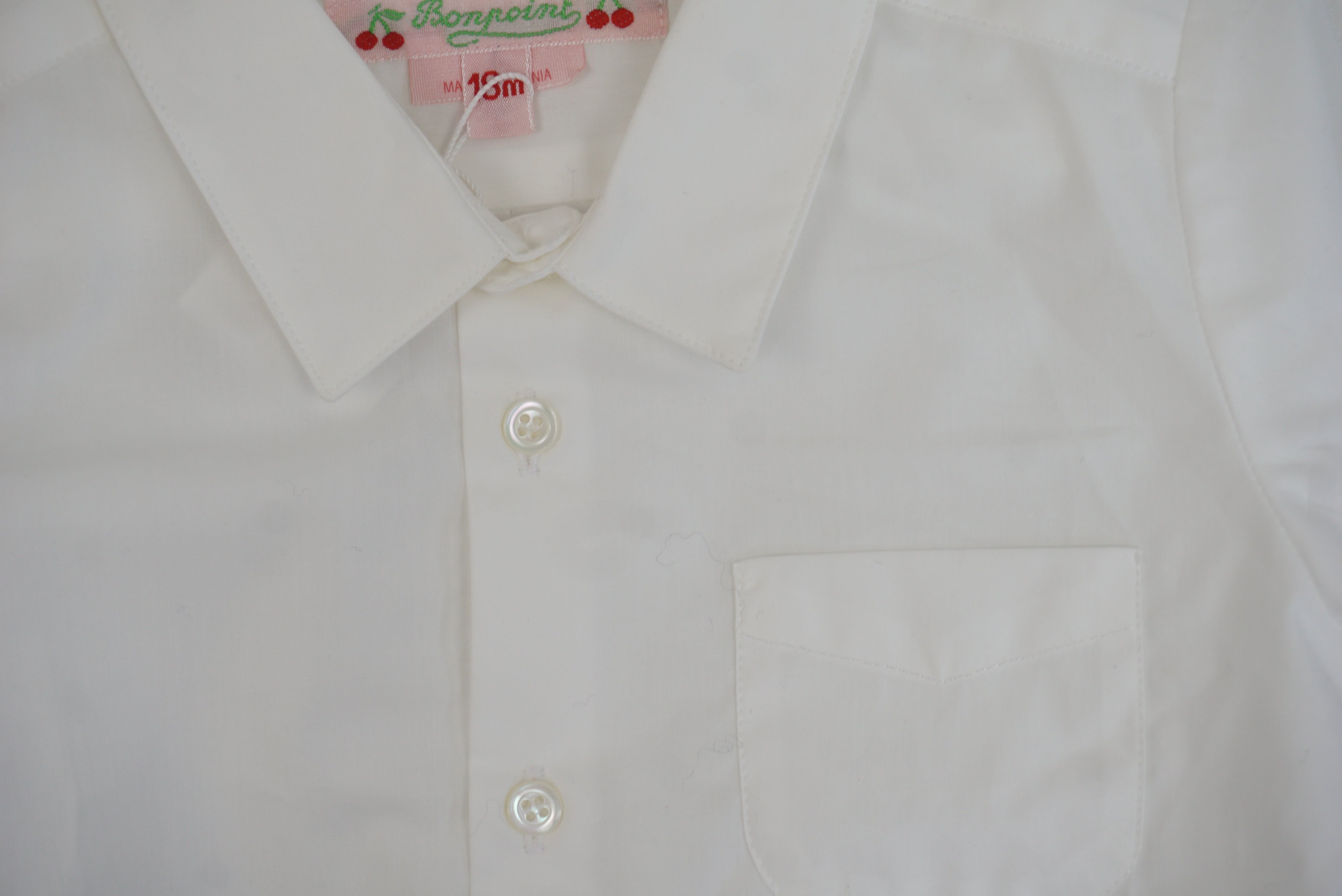 Chemise Blanc - 18 mois