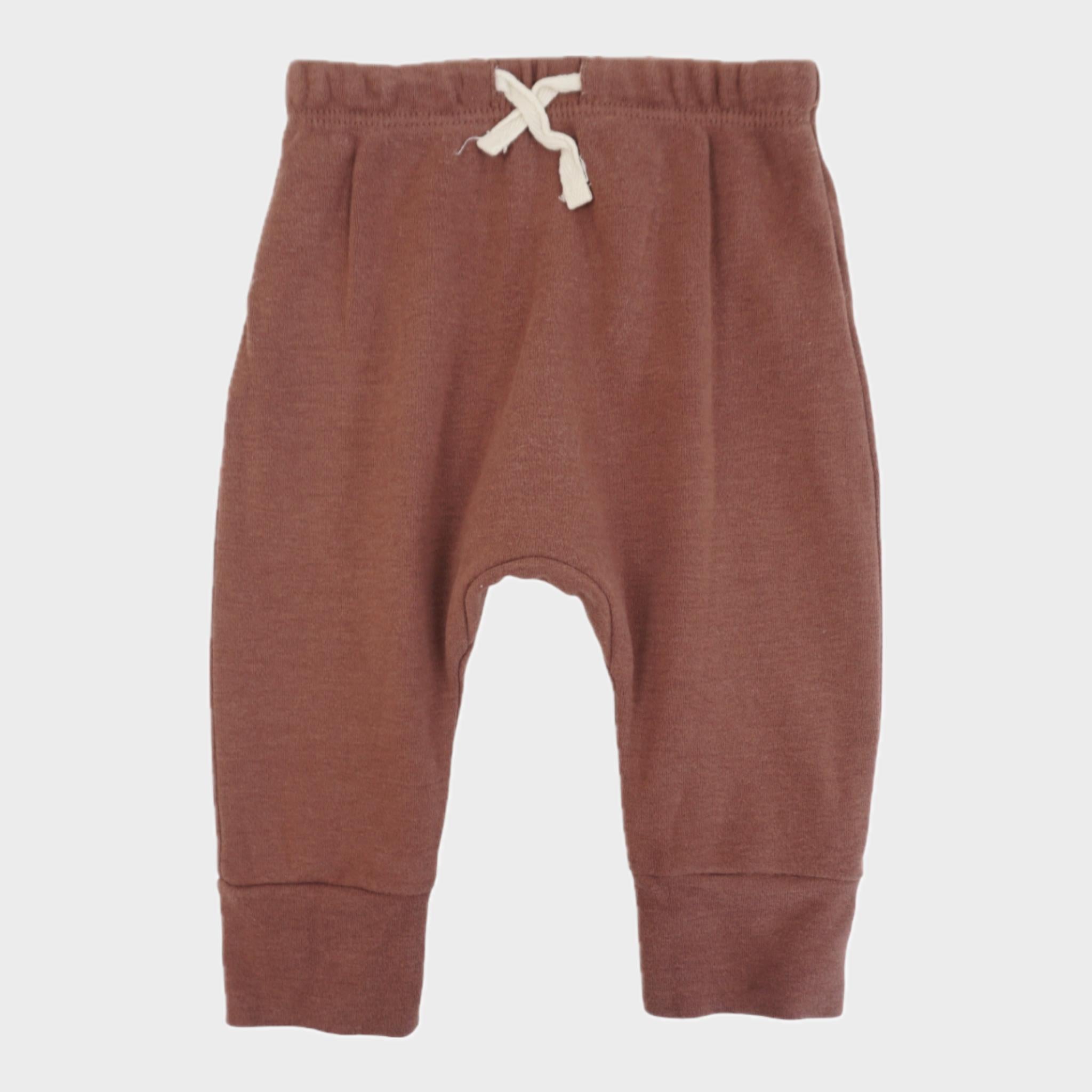 Legging Bordeaux/ Marron - 3/6 mois