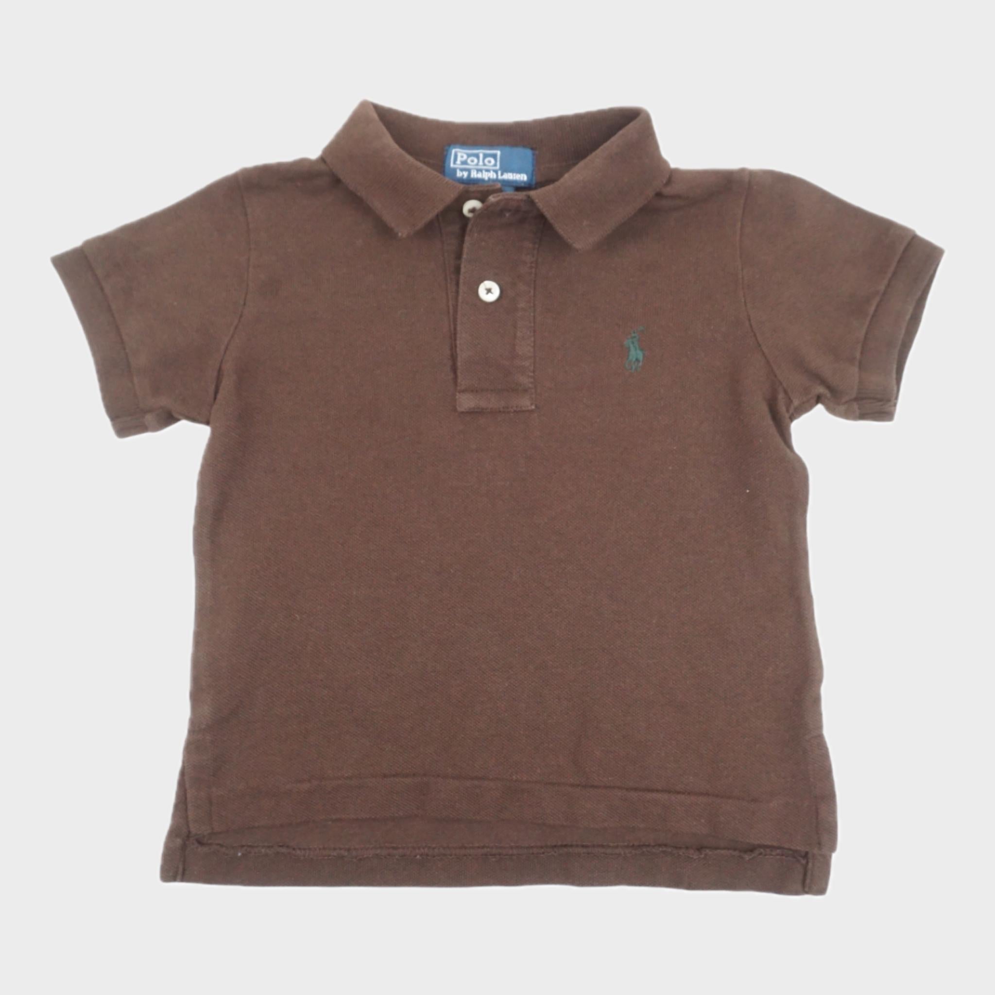 Polo Marron - 9 mois