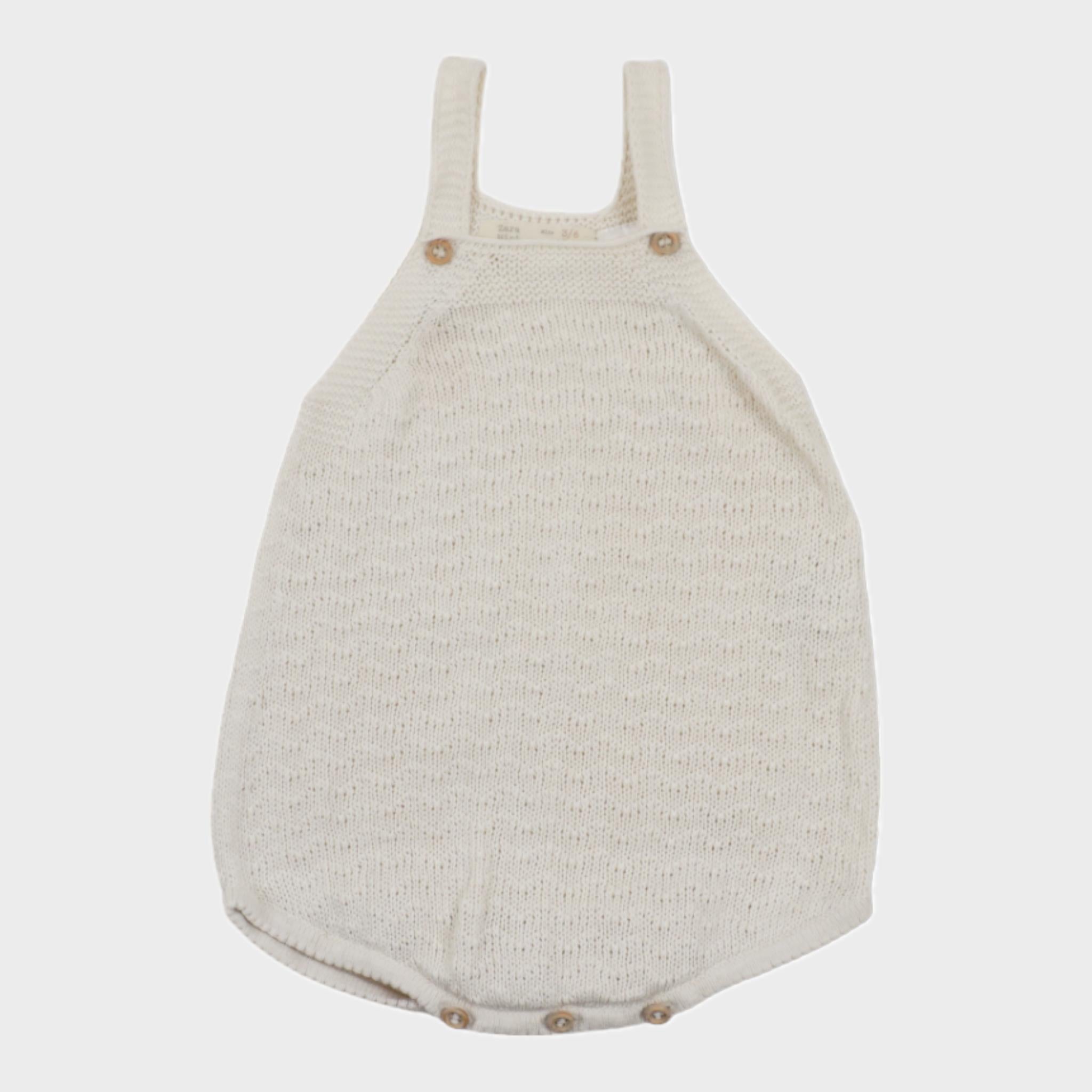 Barboteuse Ecru - 3/6 mois