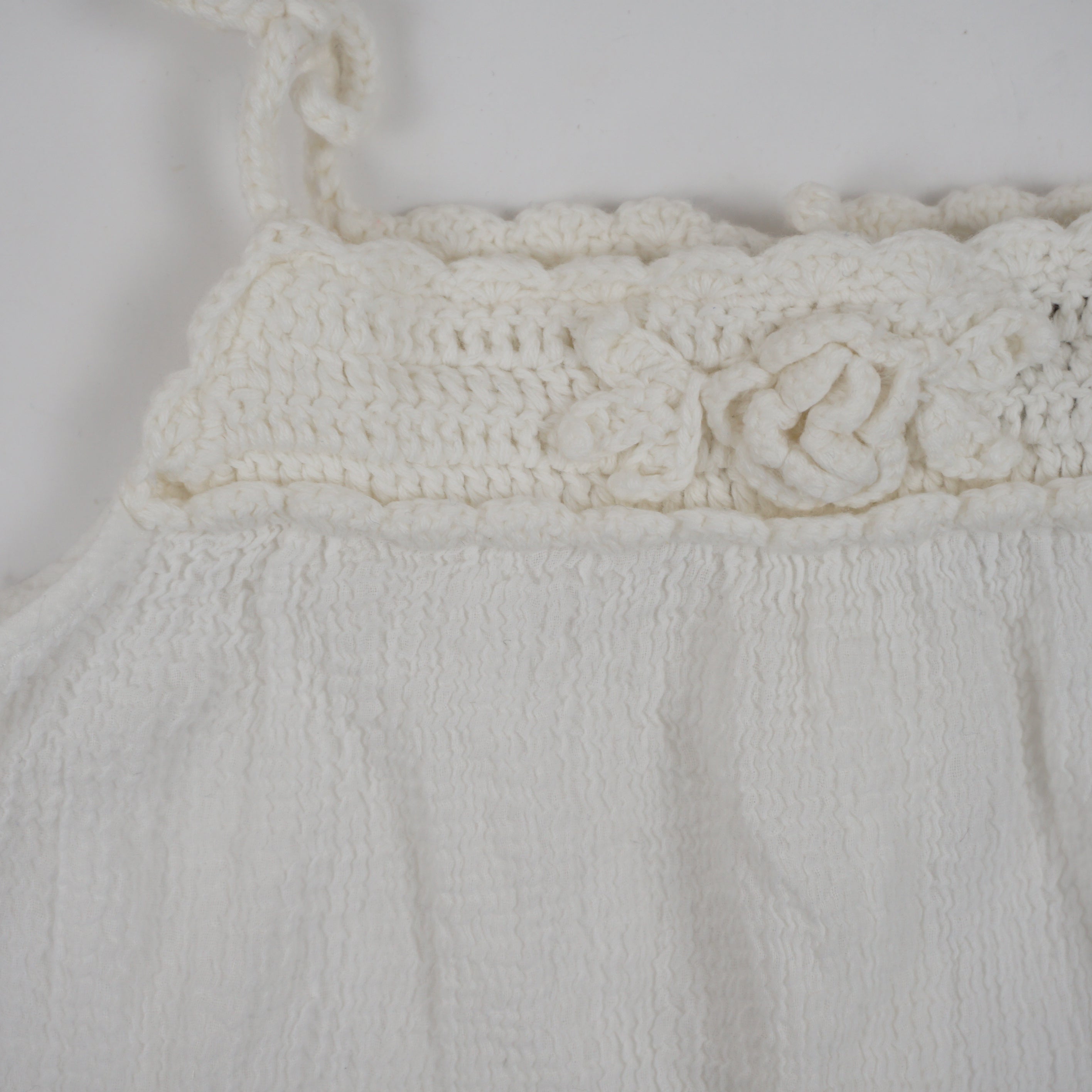 Barboteuse Blanc - 12 mois