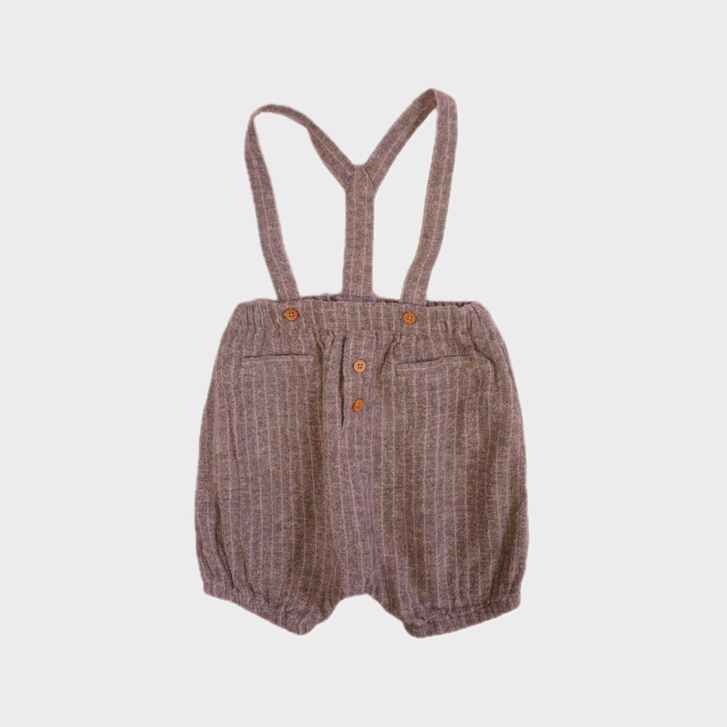 Bloomer Beige à bretelles - 6 mois