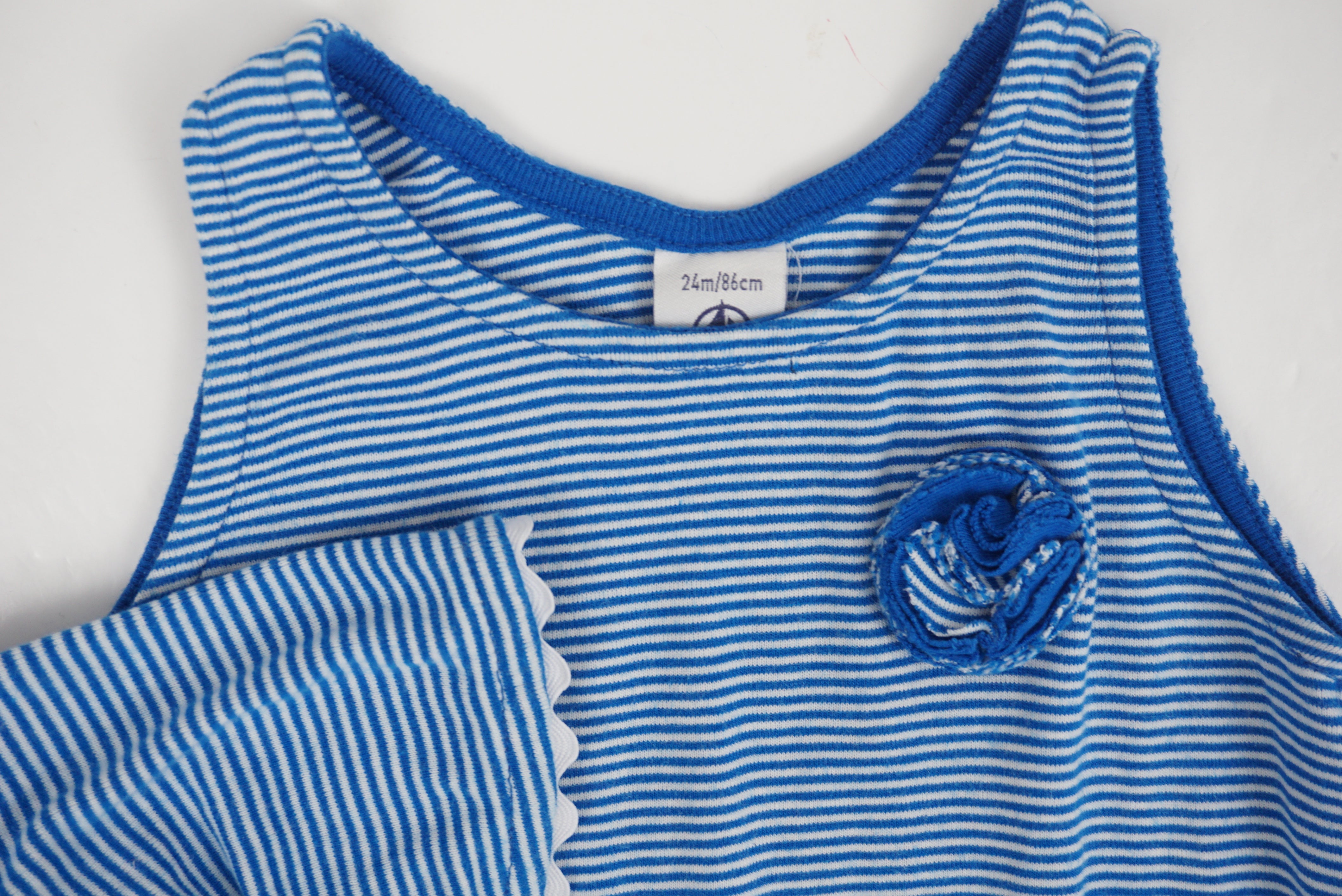 Ensemble Robe et bandeau Bleu - 24 mois