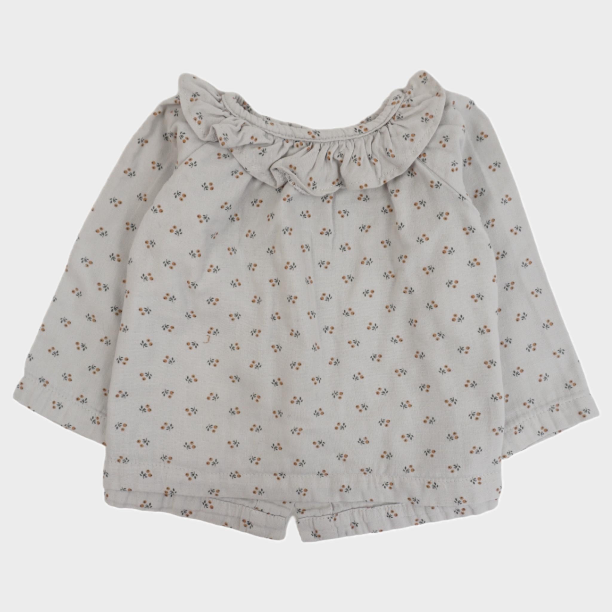 Blouse Beige - 9 mois