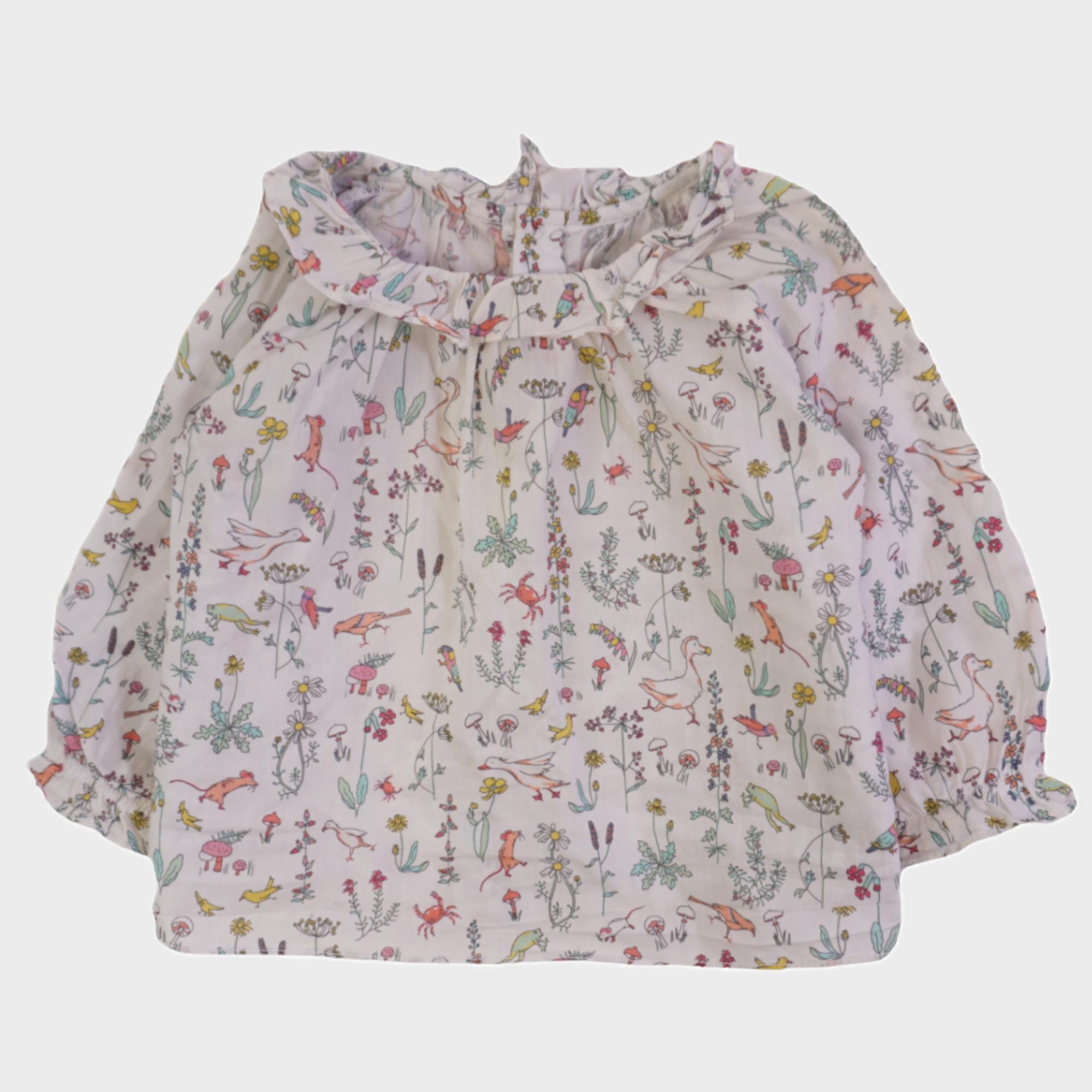 Blouse Blanc - 3 mois