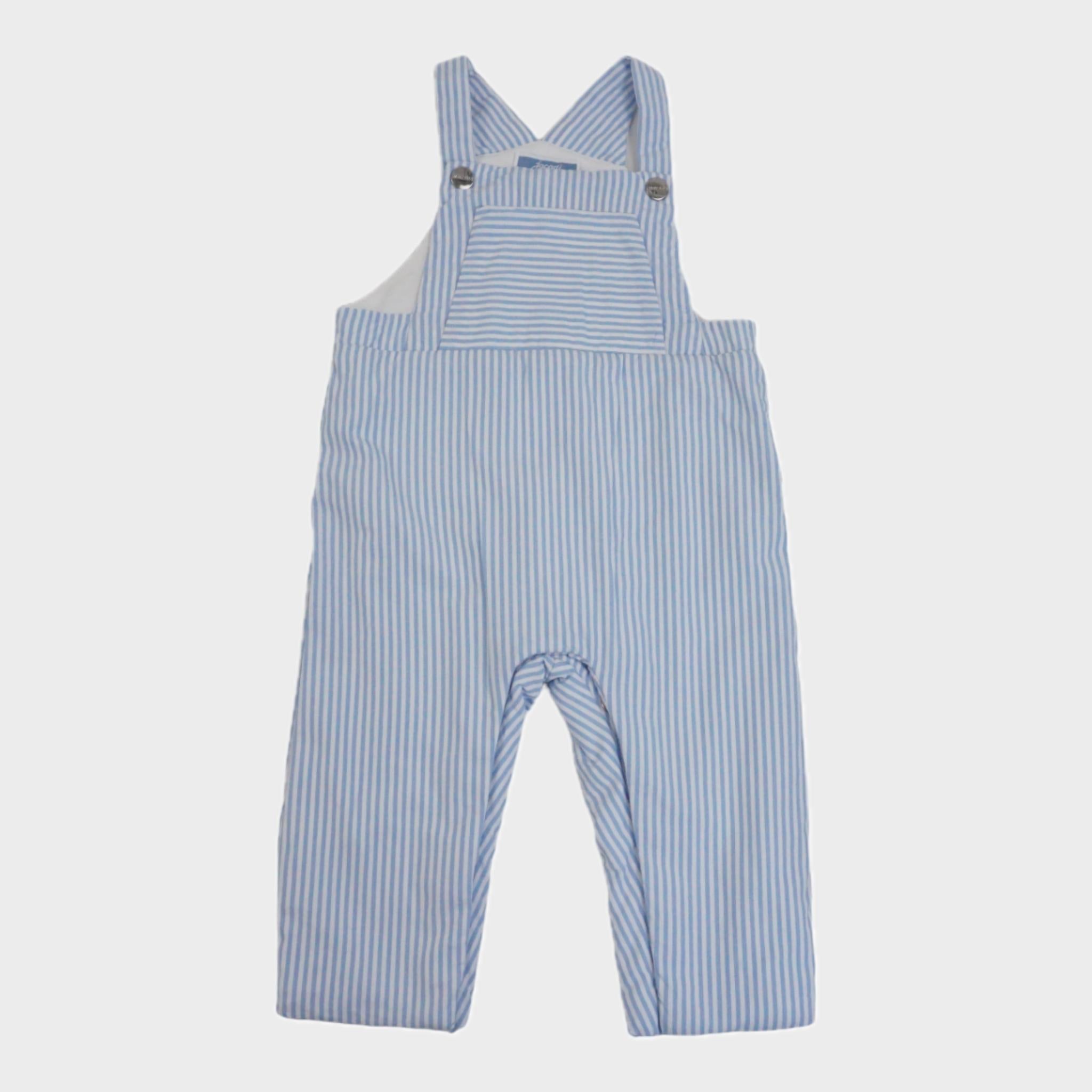 Salopette Bleu - 12 mois