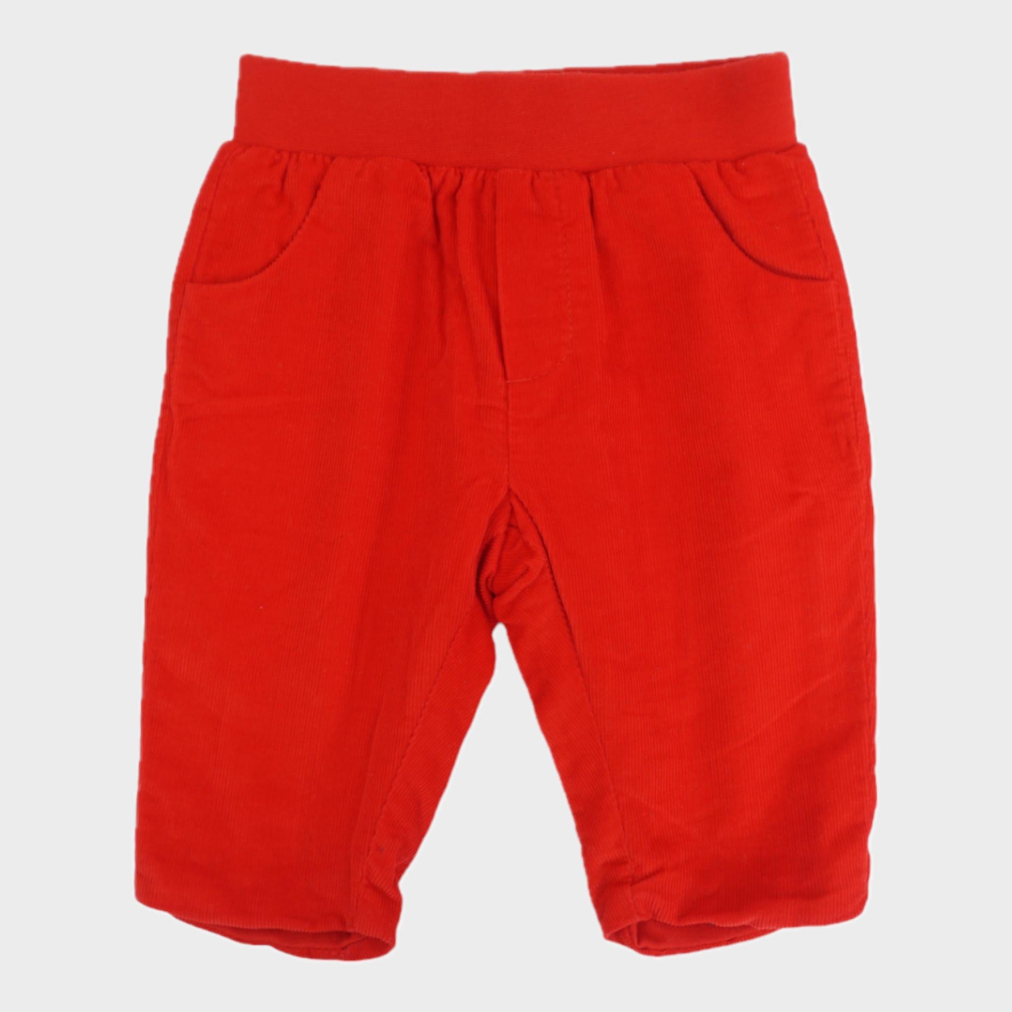 Pantalon Rouge - 3 mois