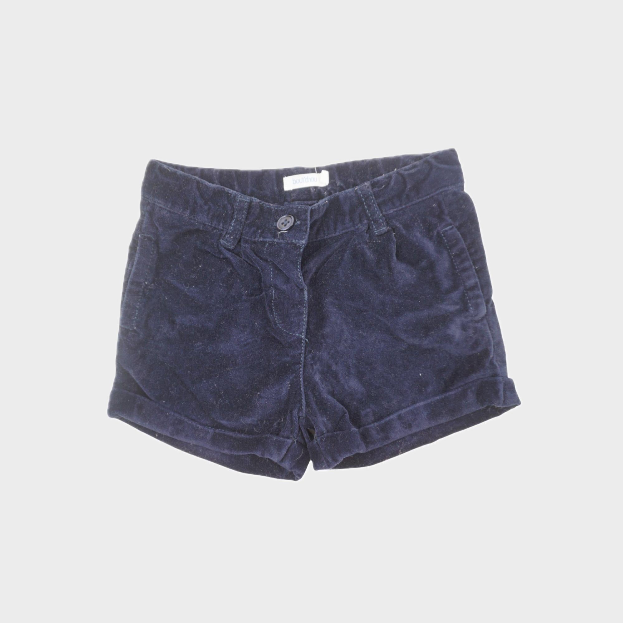 Short Bleu - 12 mois