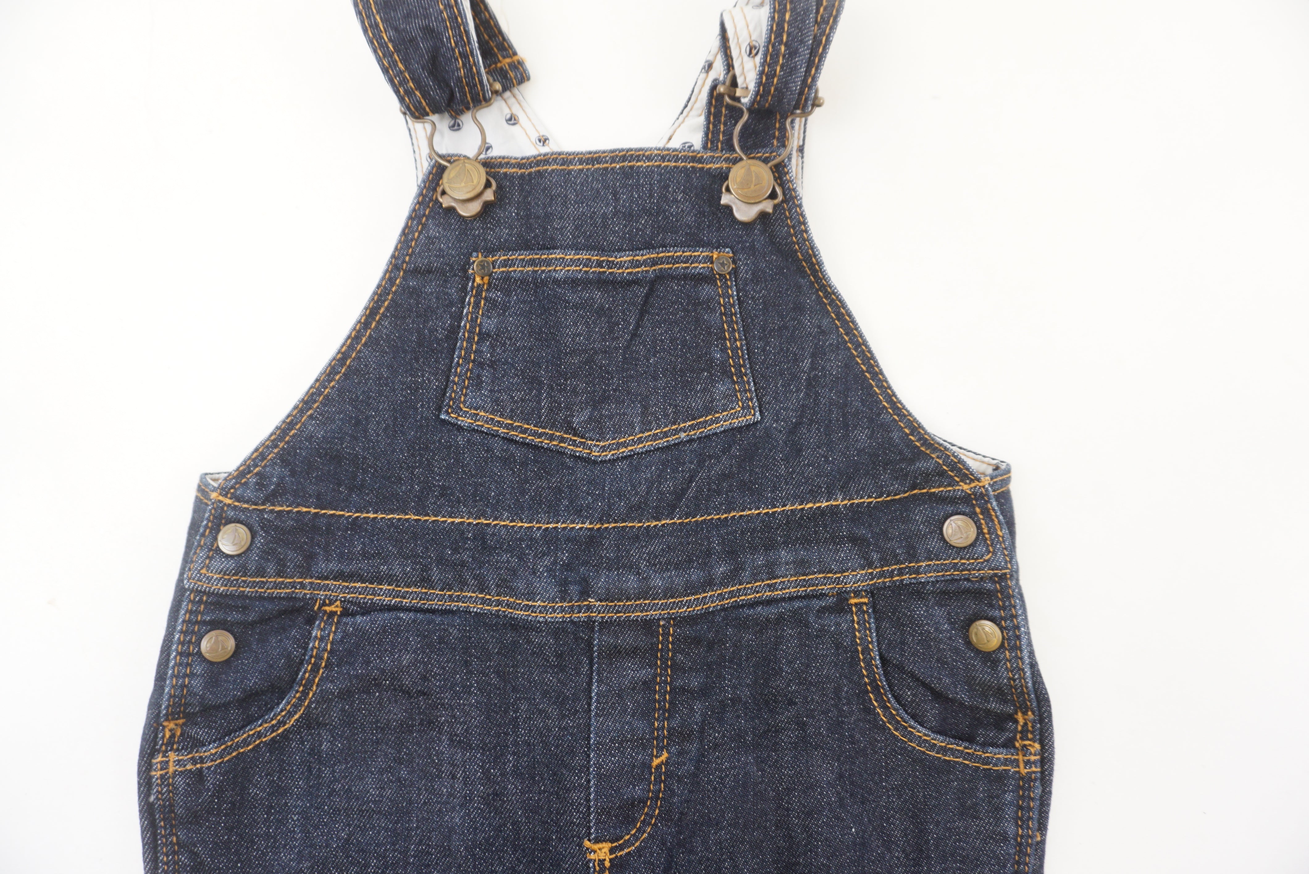 Salopette Bleu - 6 mois