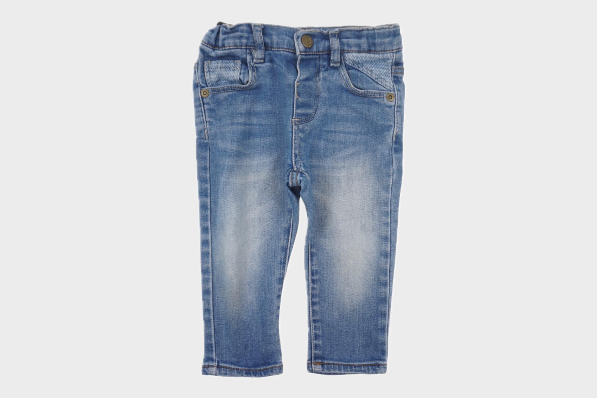 Jeans Bleu - 9/12 mois
