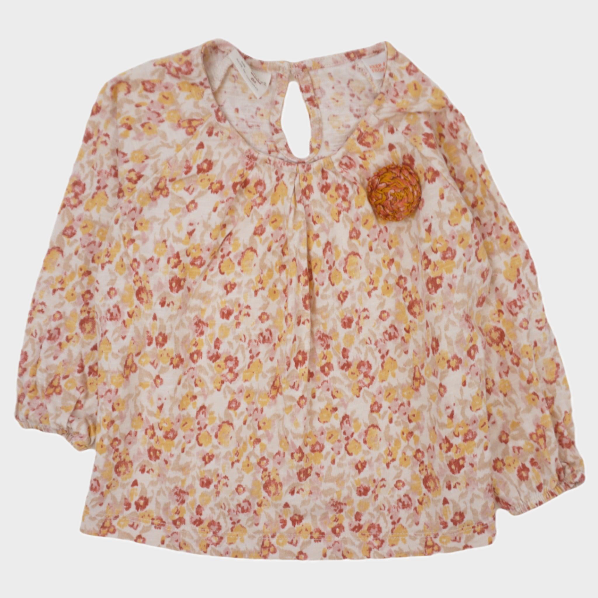 T-shirt Orange - 12/18 mois