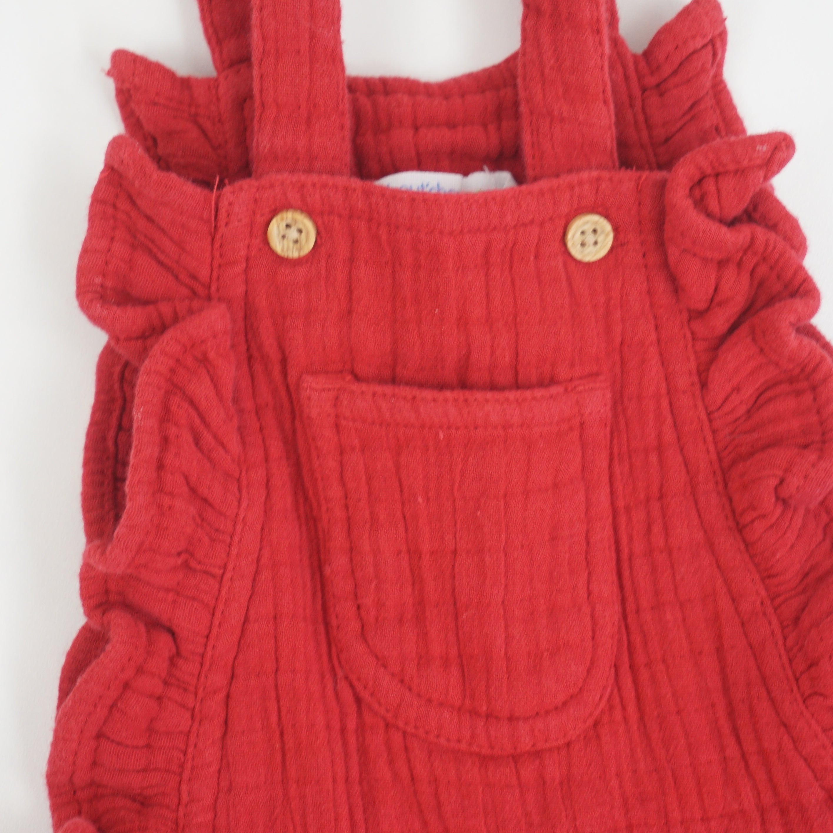 Salopette Rouge - 24 mois