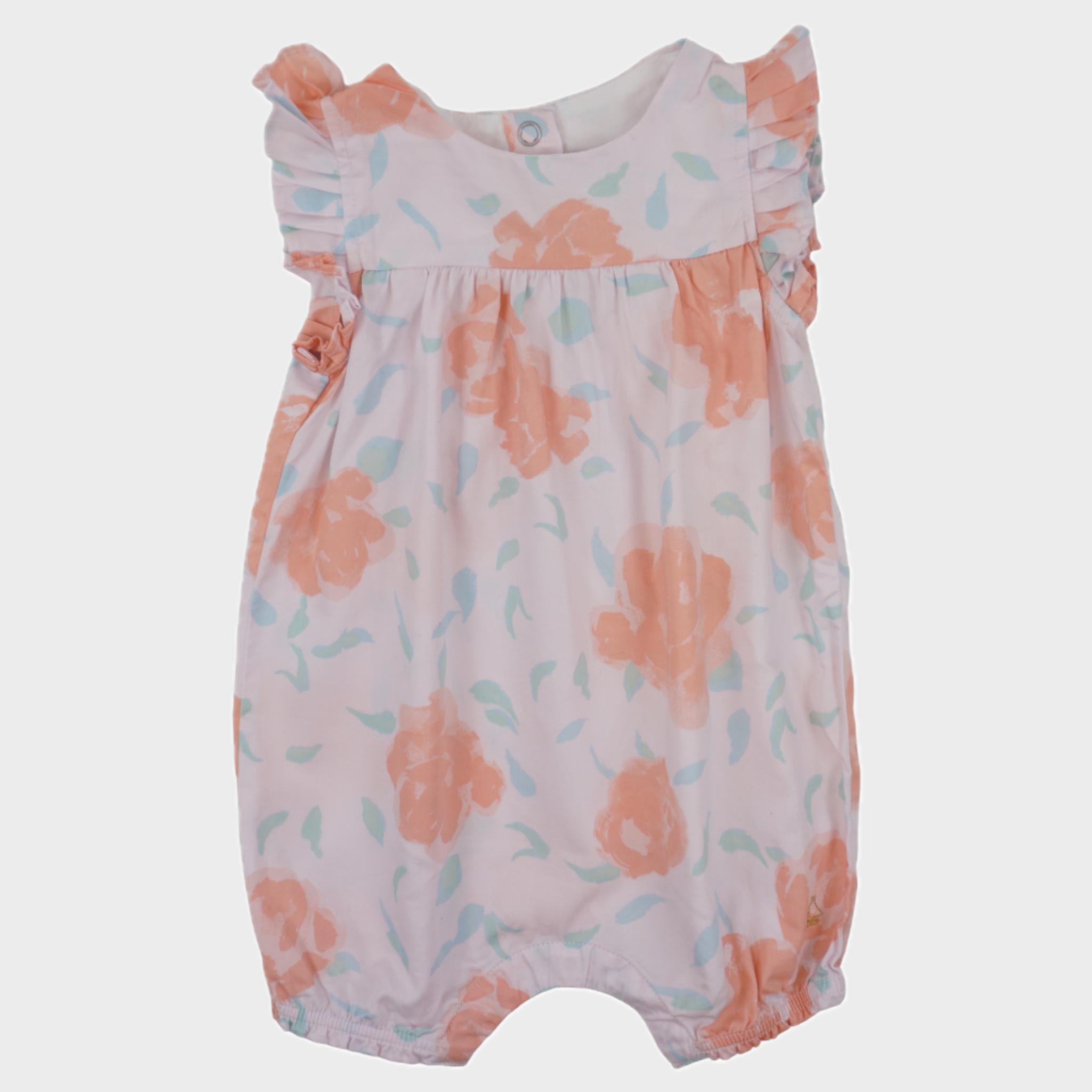 Barboteuse Rose - 12 mois