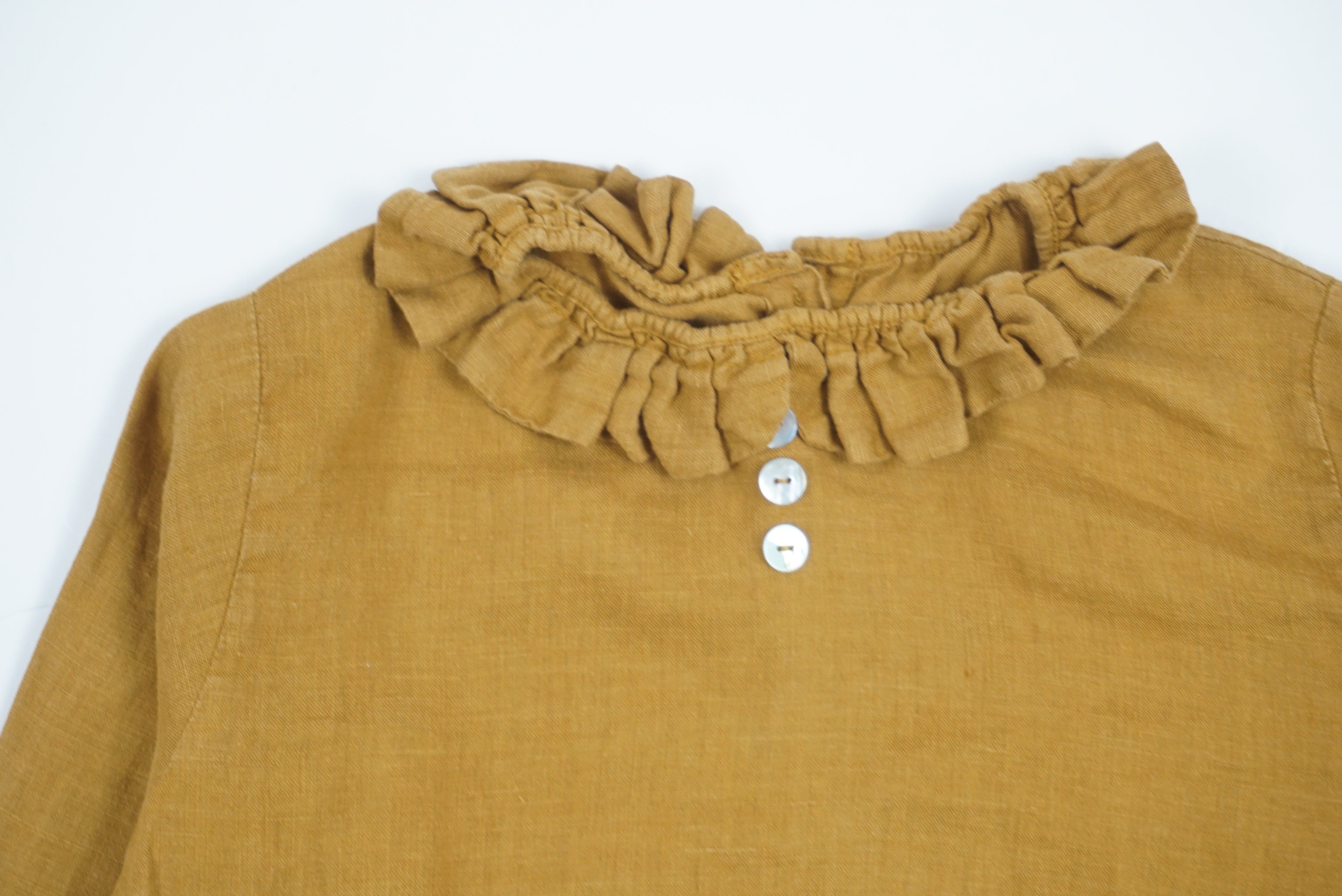 Blouse Moutarde - 6 ans