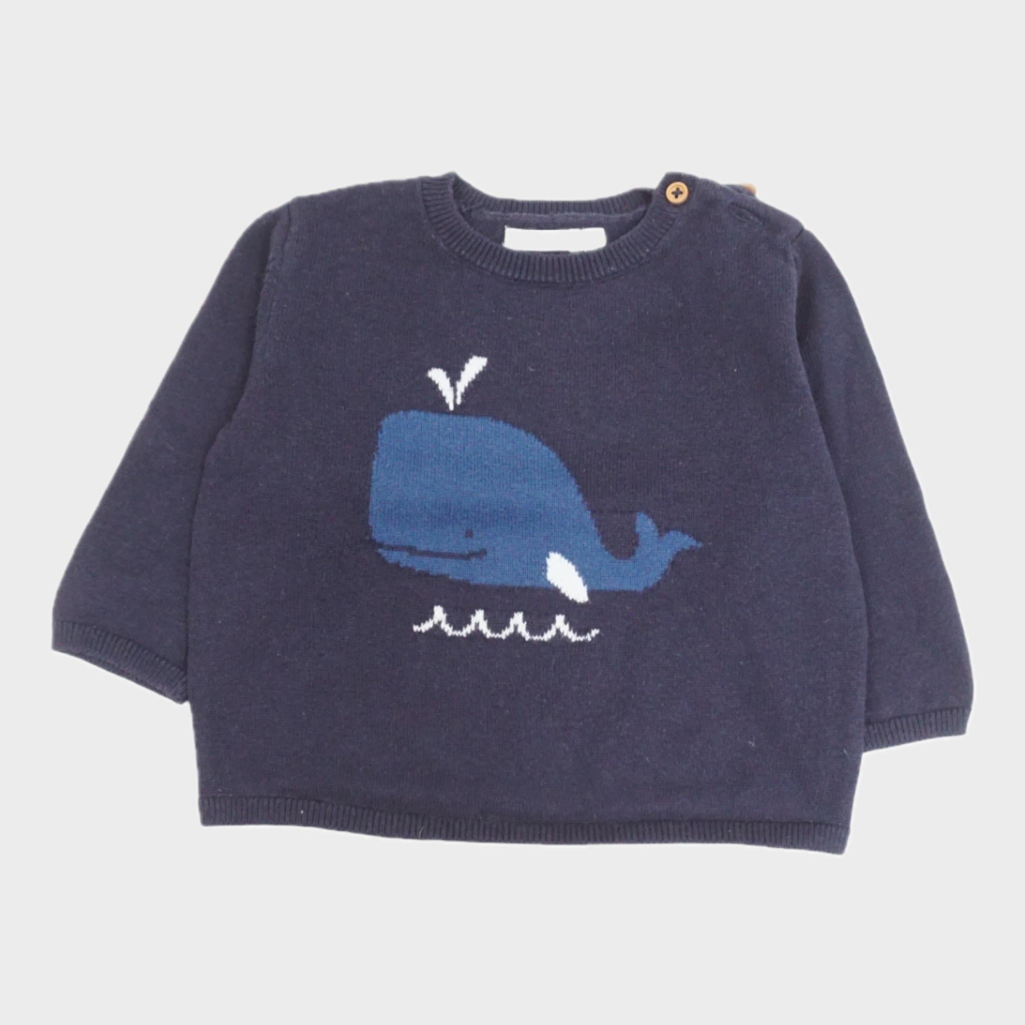 Pull Bleu - 6 mois