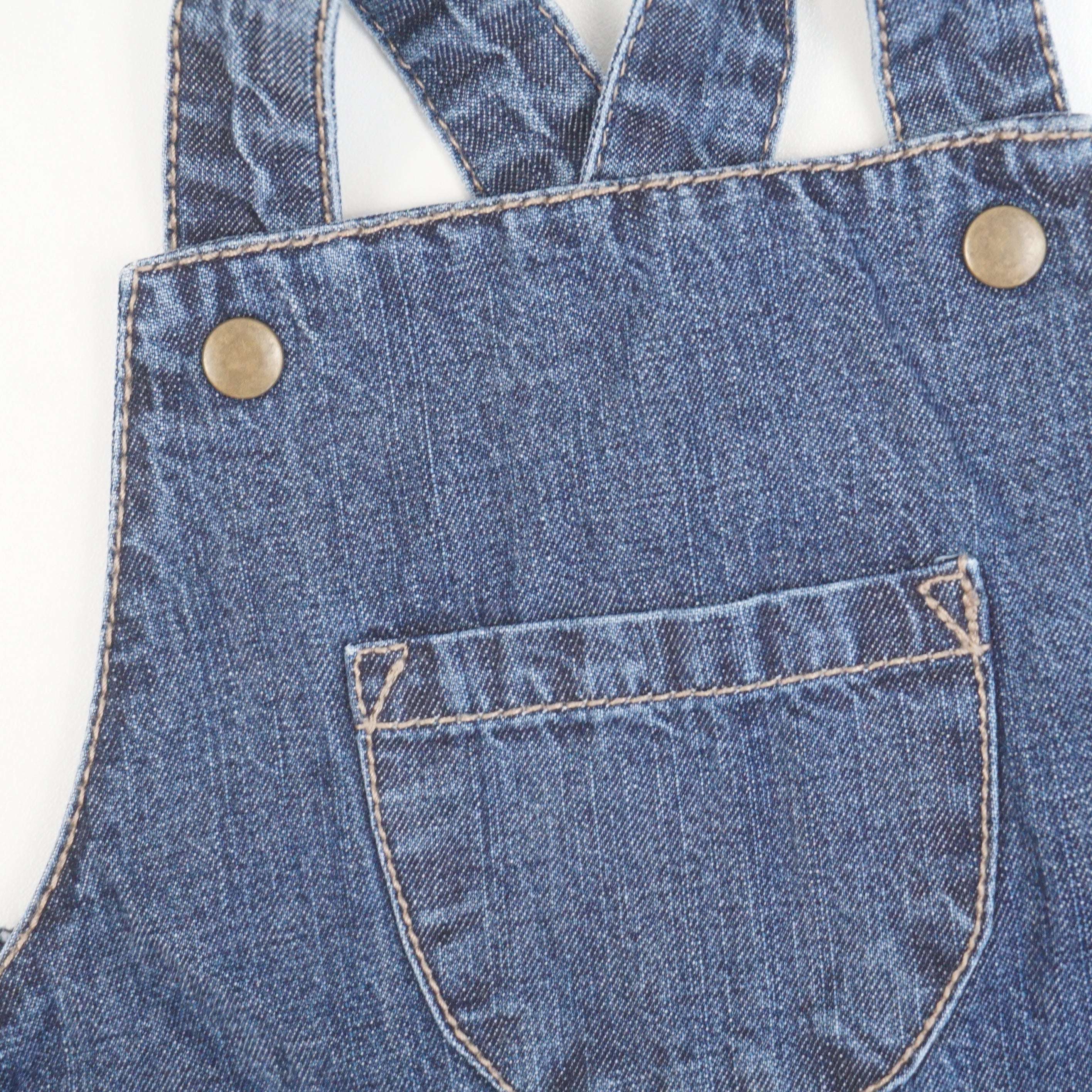 Salopette Bleu - 3 mois