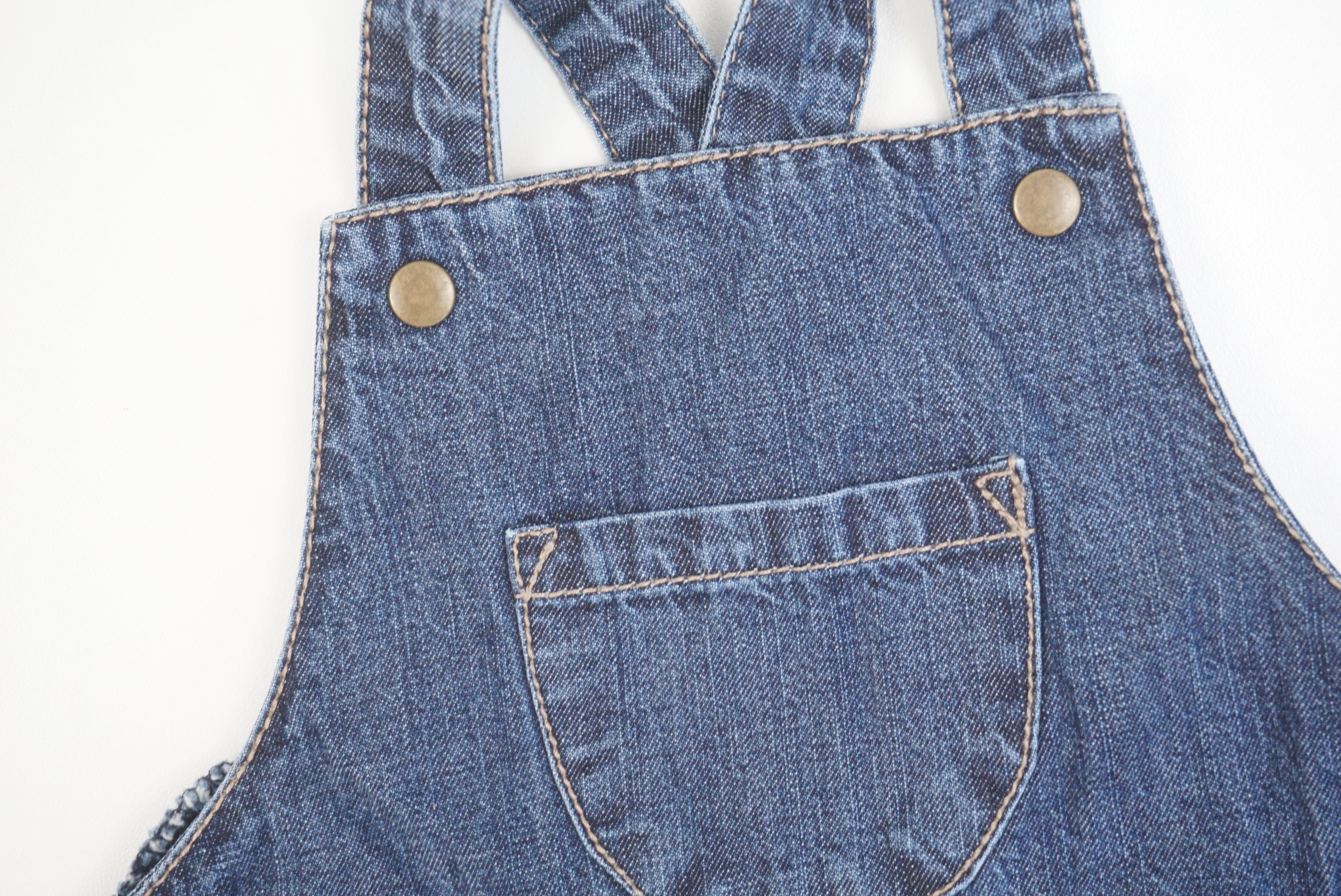 Salopette Bleu - 3 mois