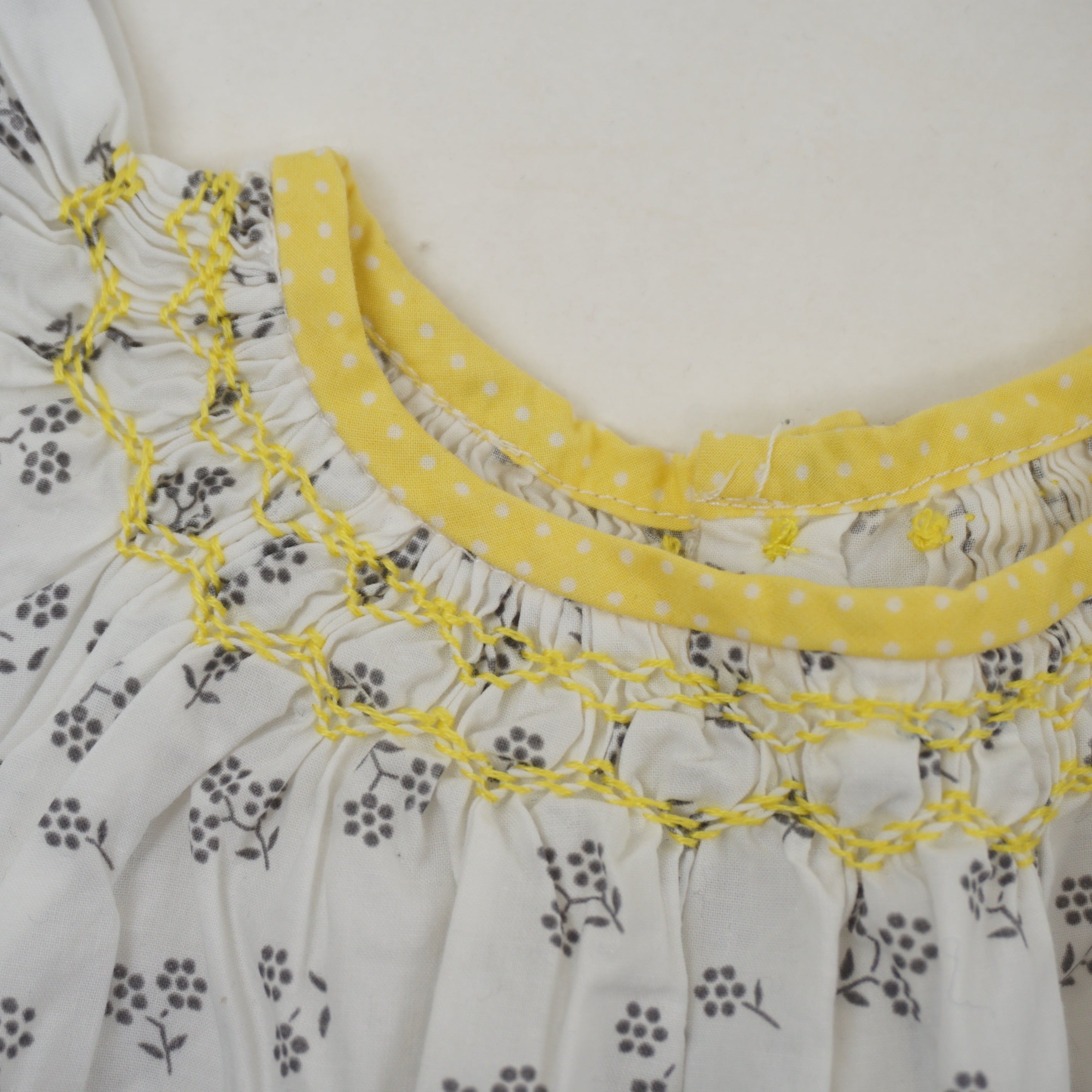 Barboteuse Blanc - 6 mois