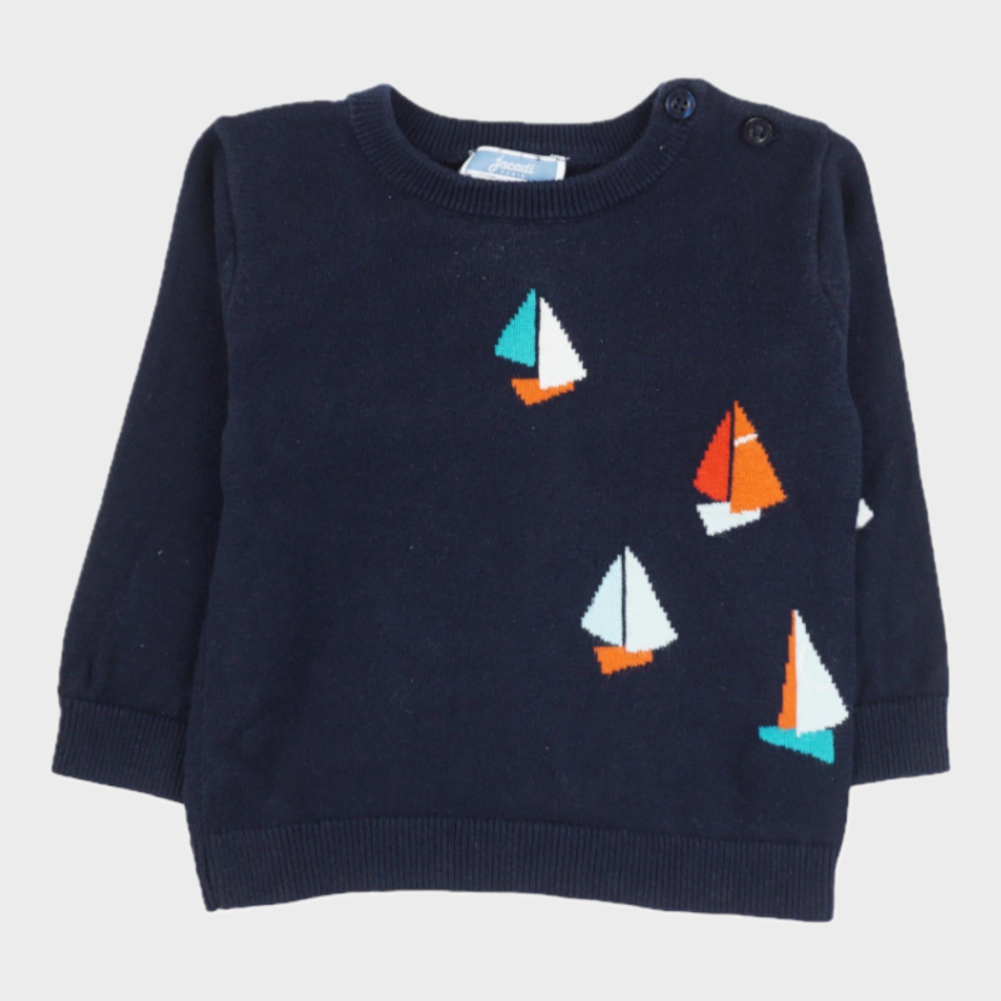 Pull Marine - 12 mois