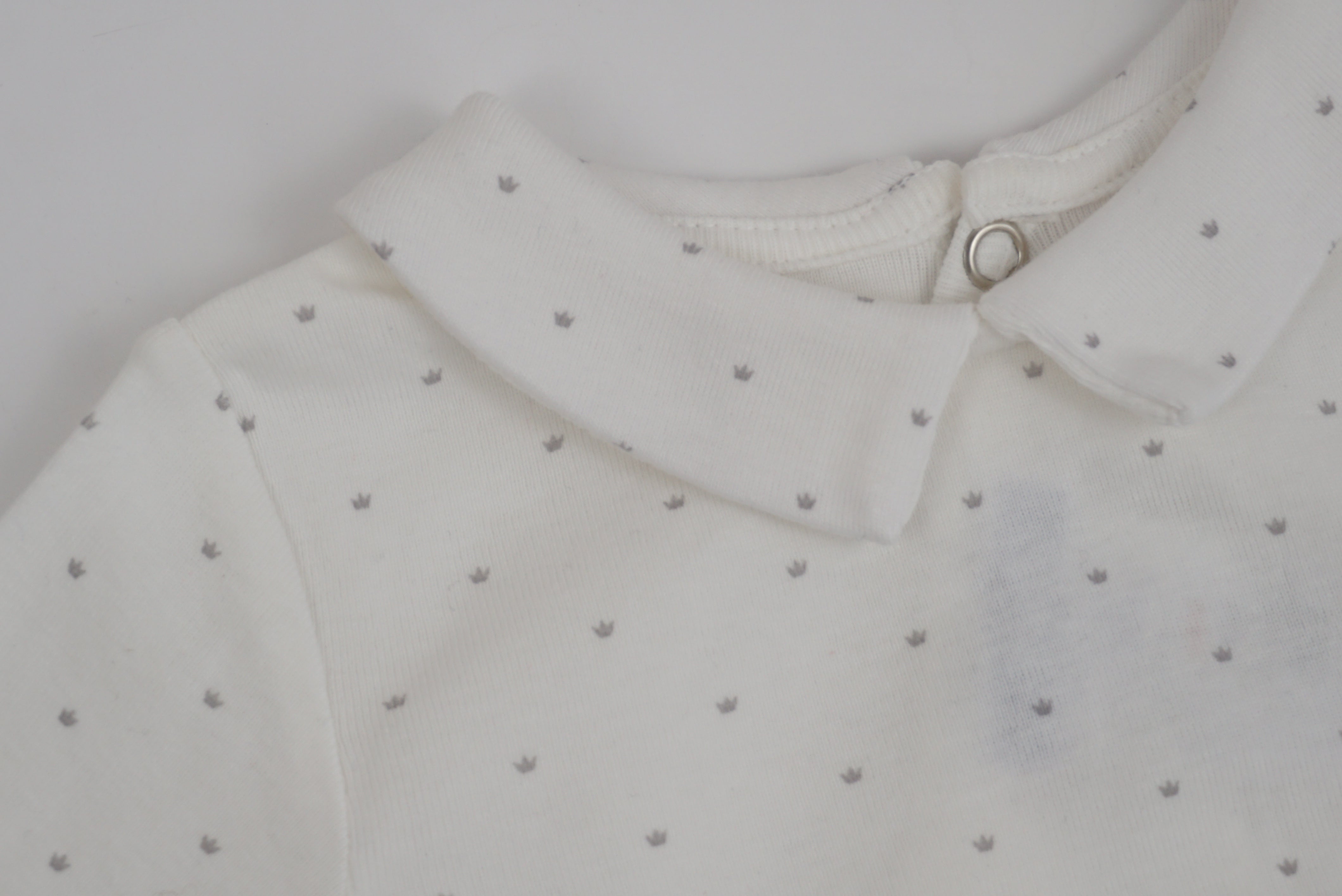 Body Blanc - 6 mois