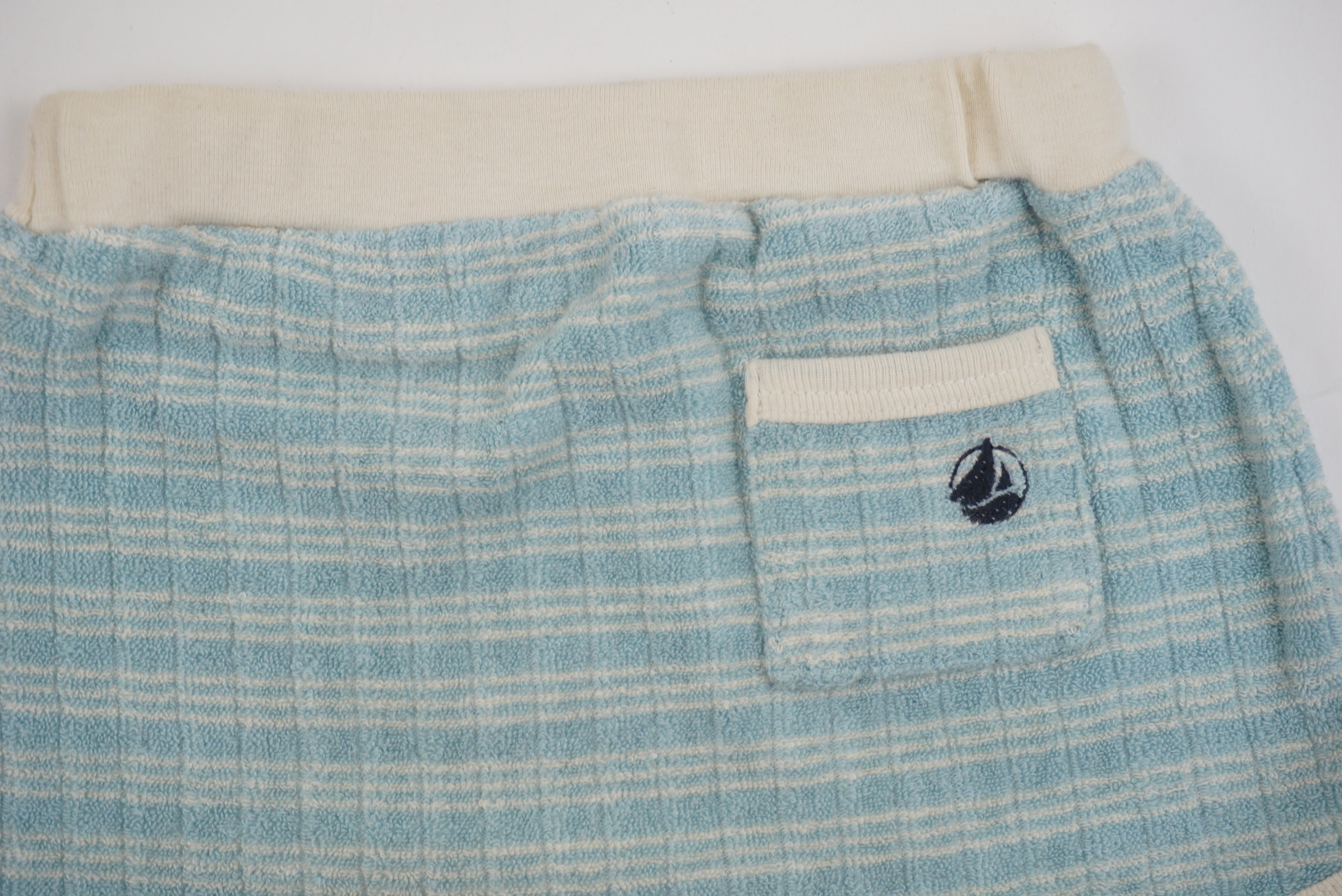 Short Bleu - 12 mois