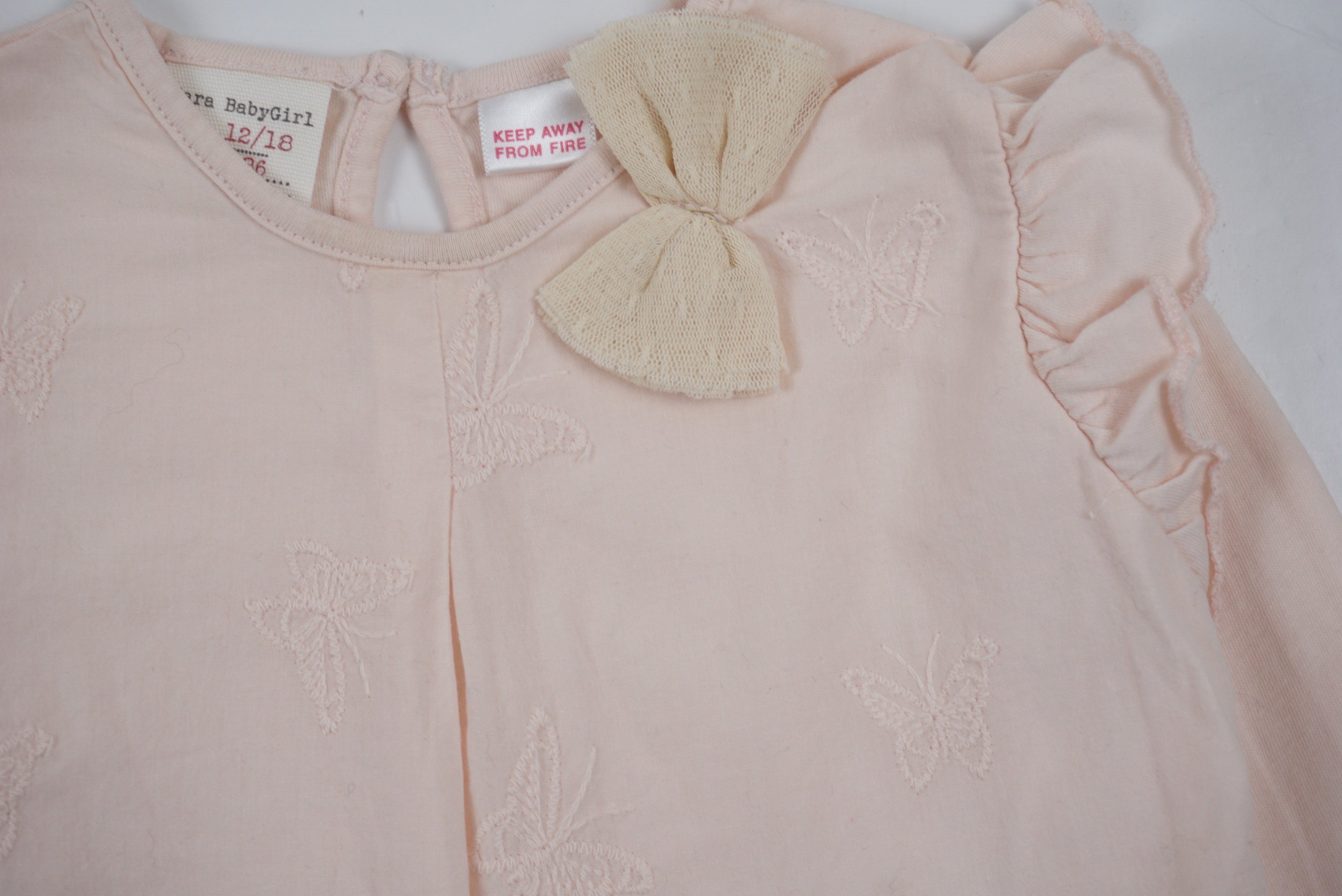 T-shirt Rose - 12/18 mois