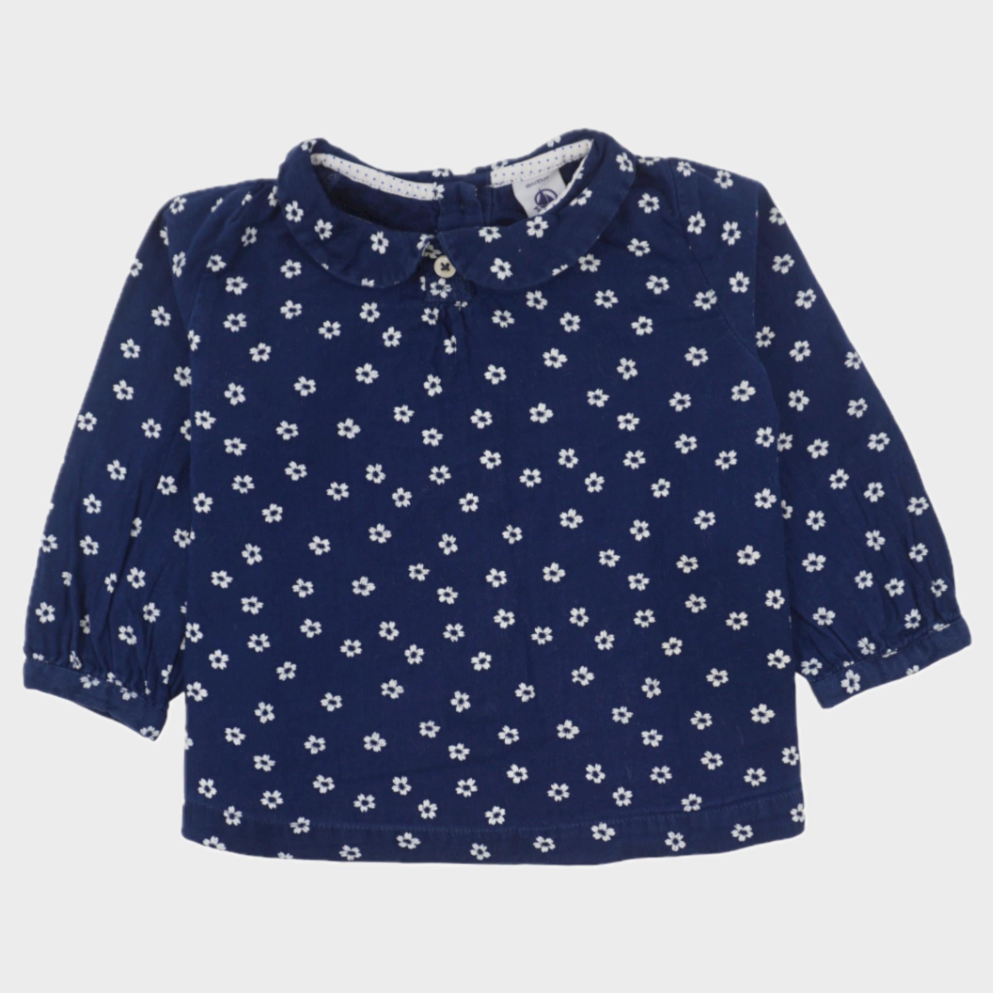 Blouse Bleu - 18 mois