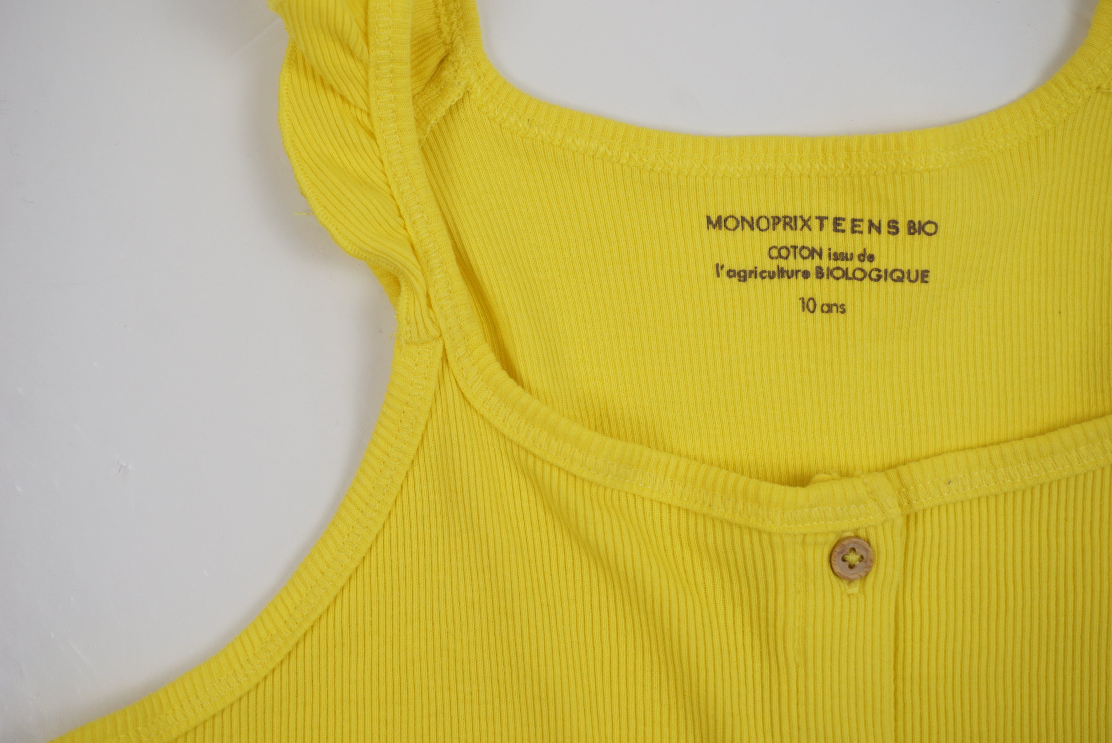 Combishort Jaune - 10 ans