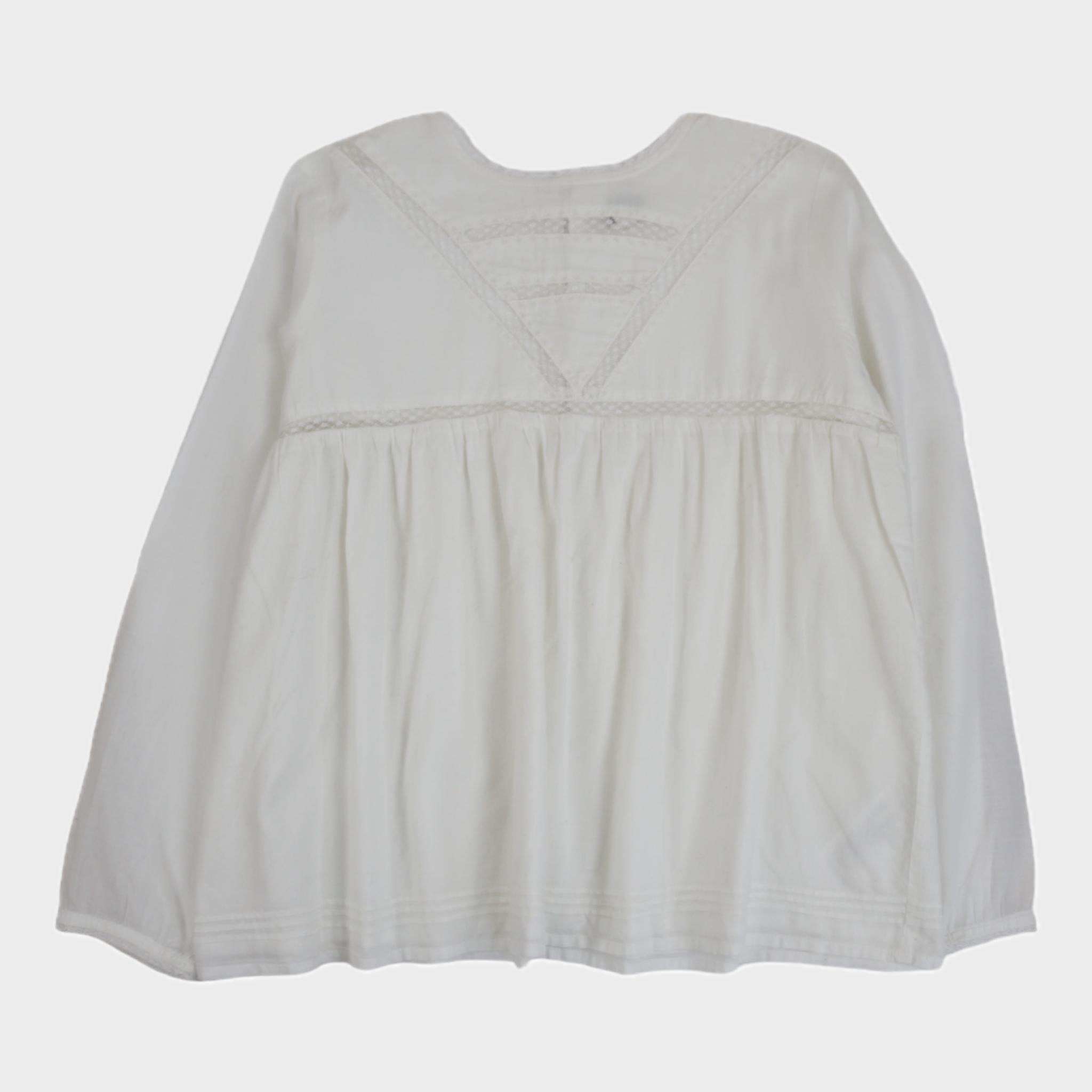Blouse Blanc - 10 ans