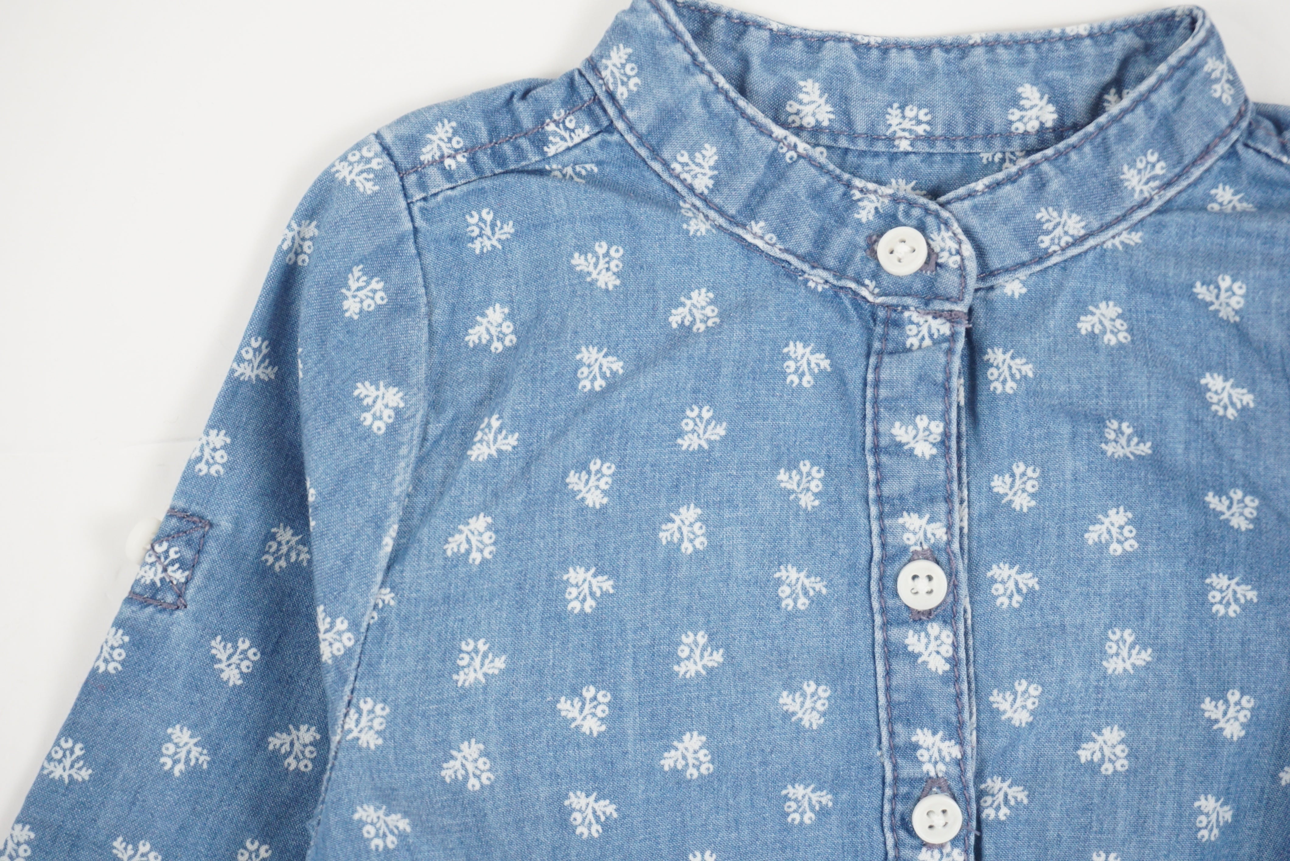 Combishort Bleu - 12/18 mois