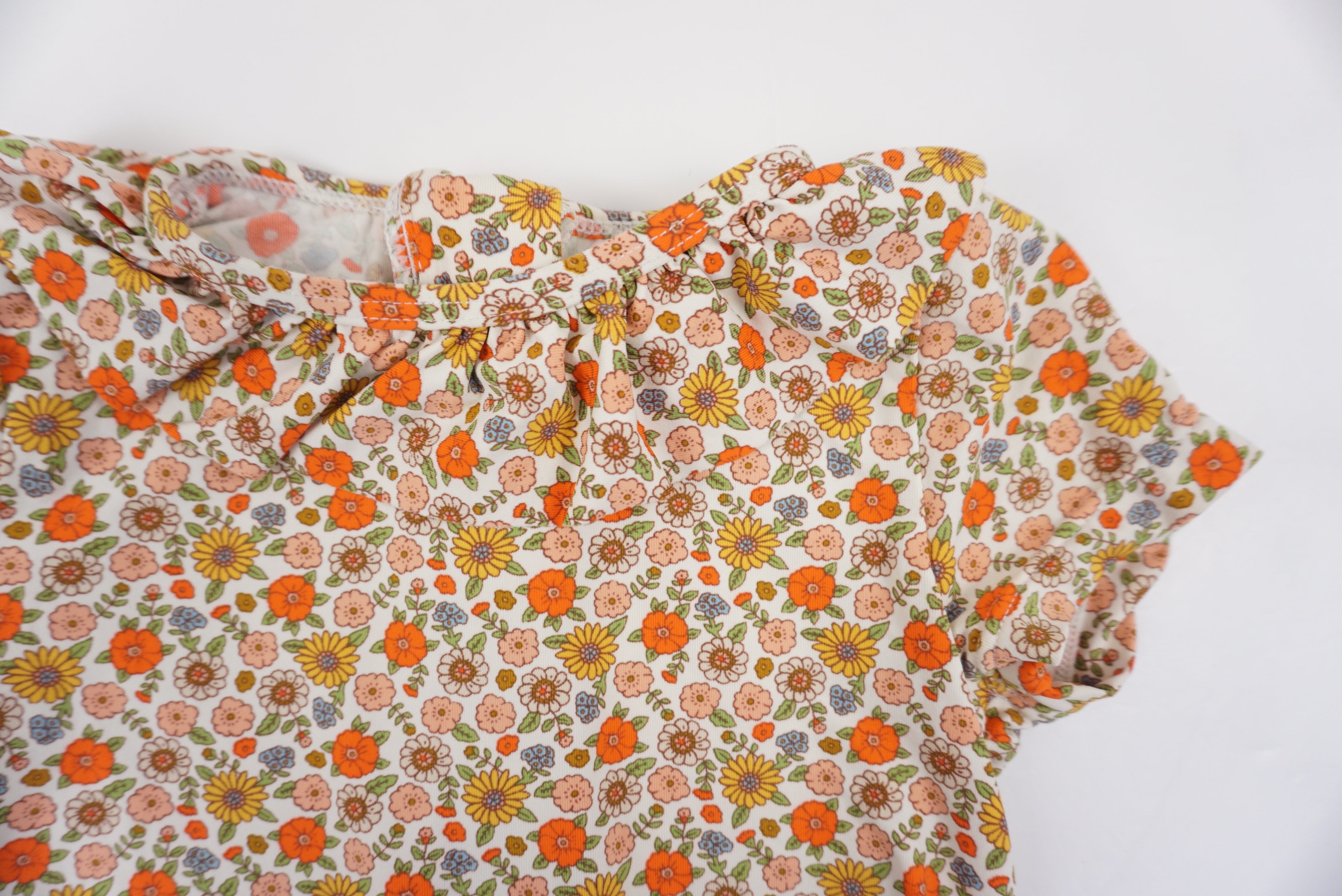 Top Anti-UV Orange - 18 mois