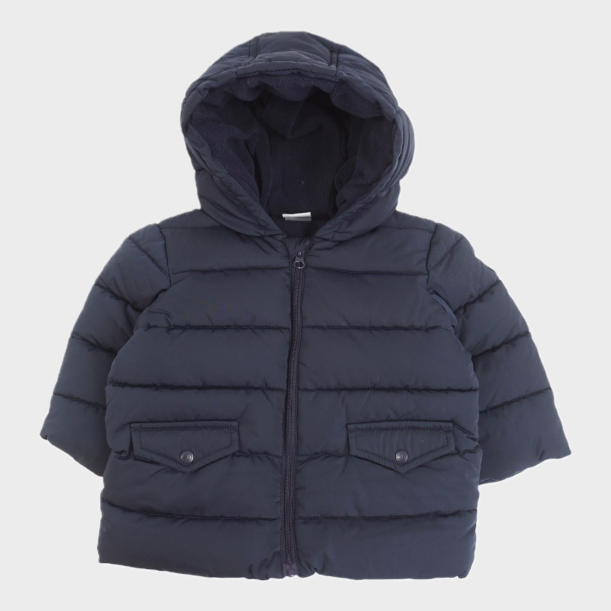 Doudoune Bleu - 6 mois