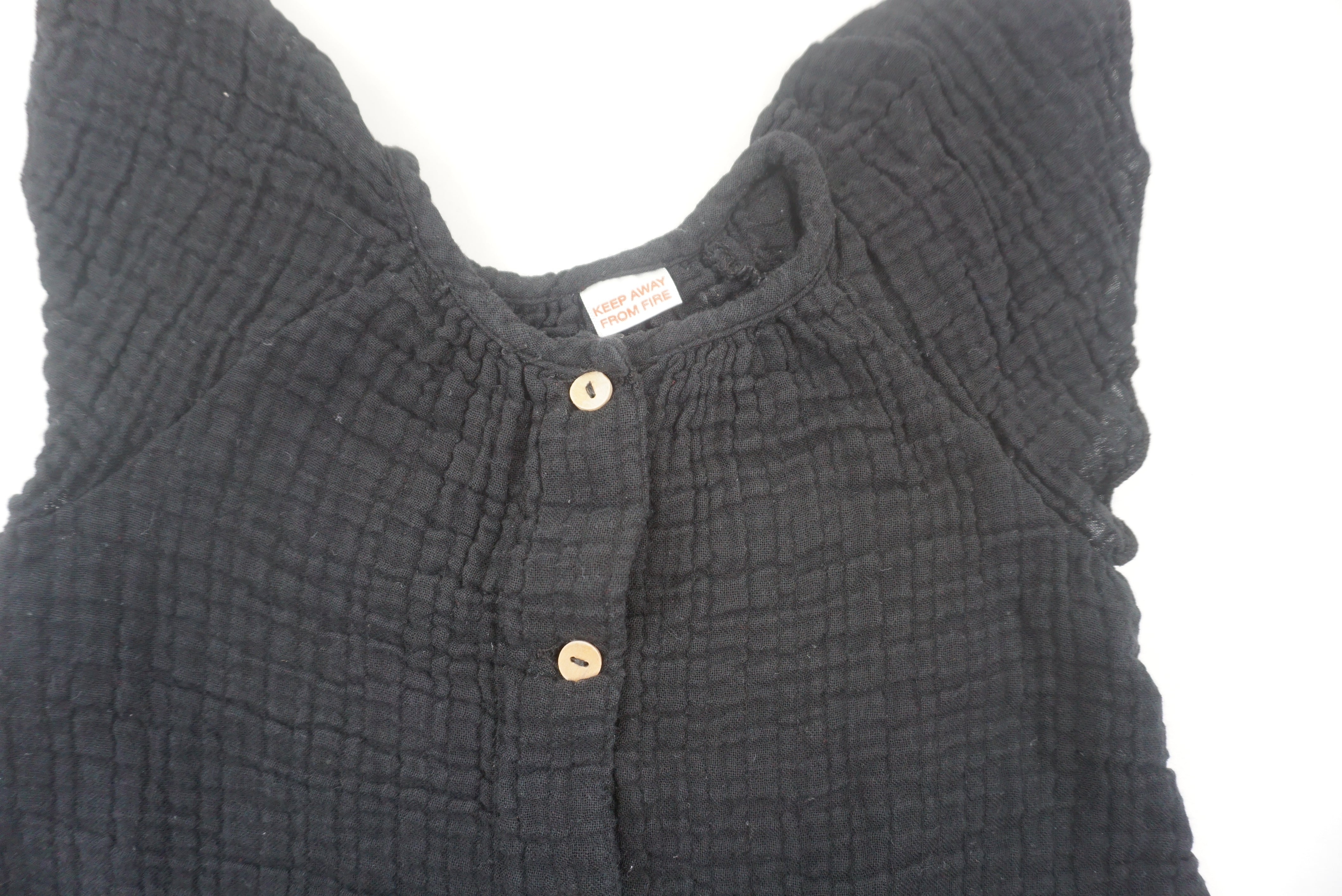 Blouse Noir - 9/12 mois