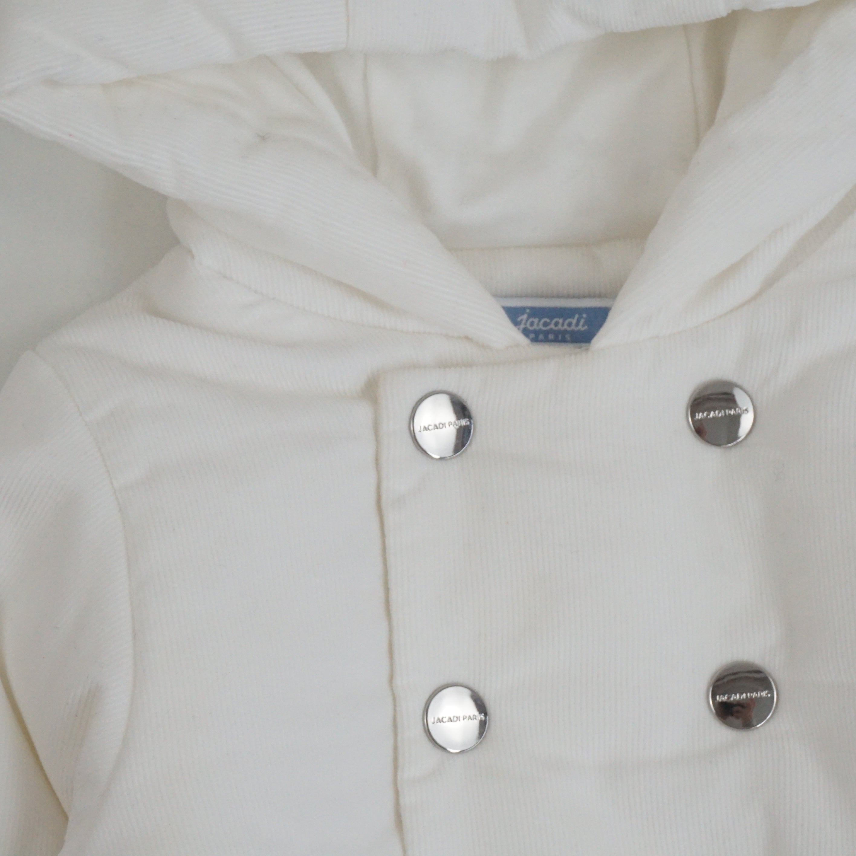 Manteau Blanc - 12 mois