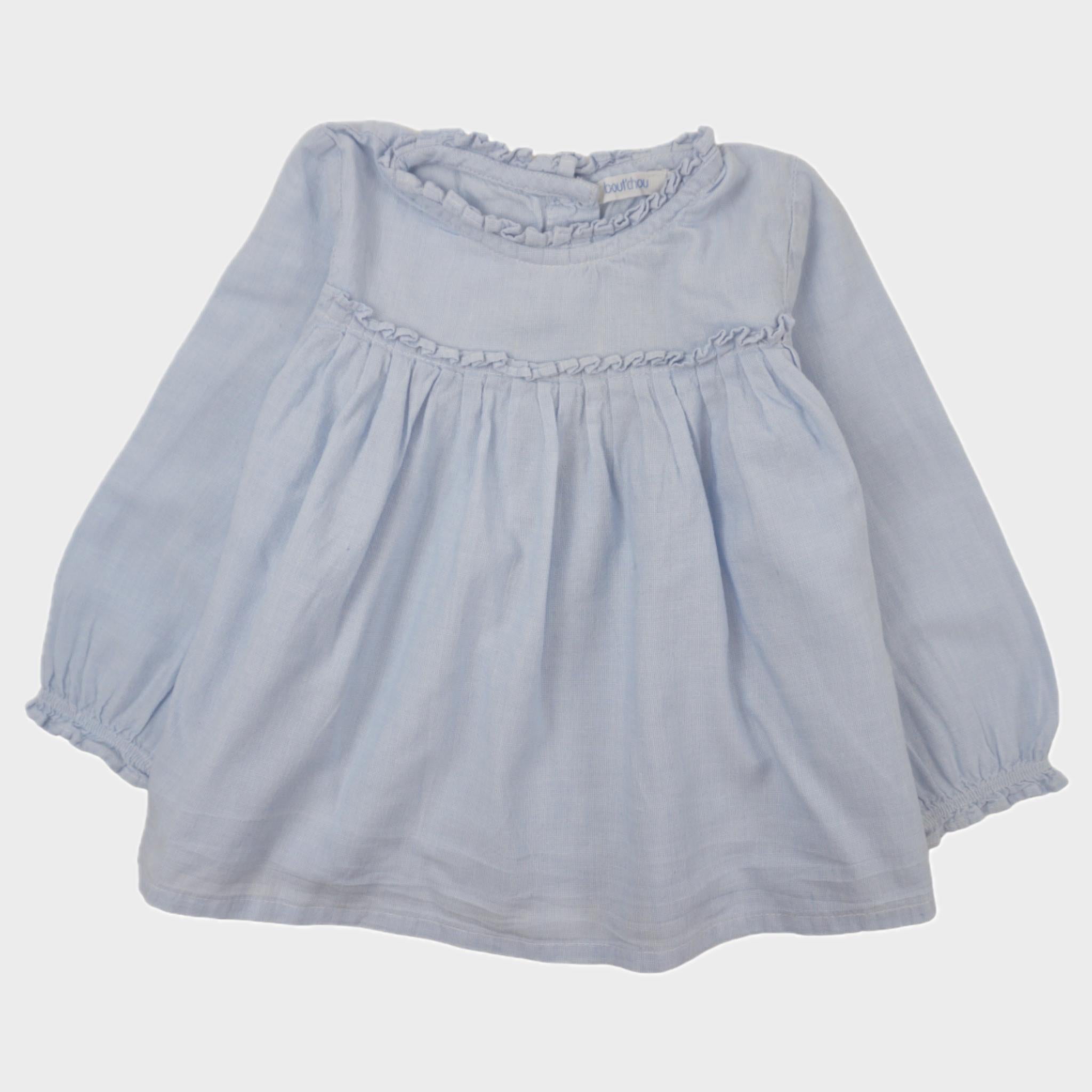 Blouse Bleu - 9 mois