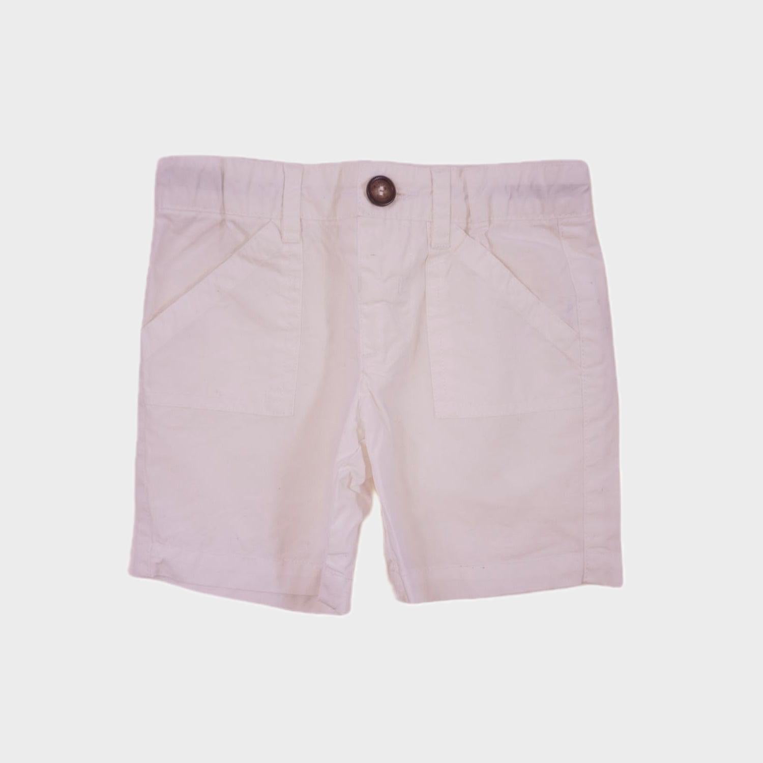Short Blanc - 6 mois