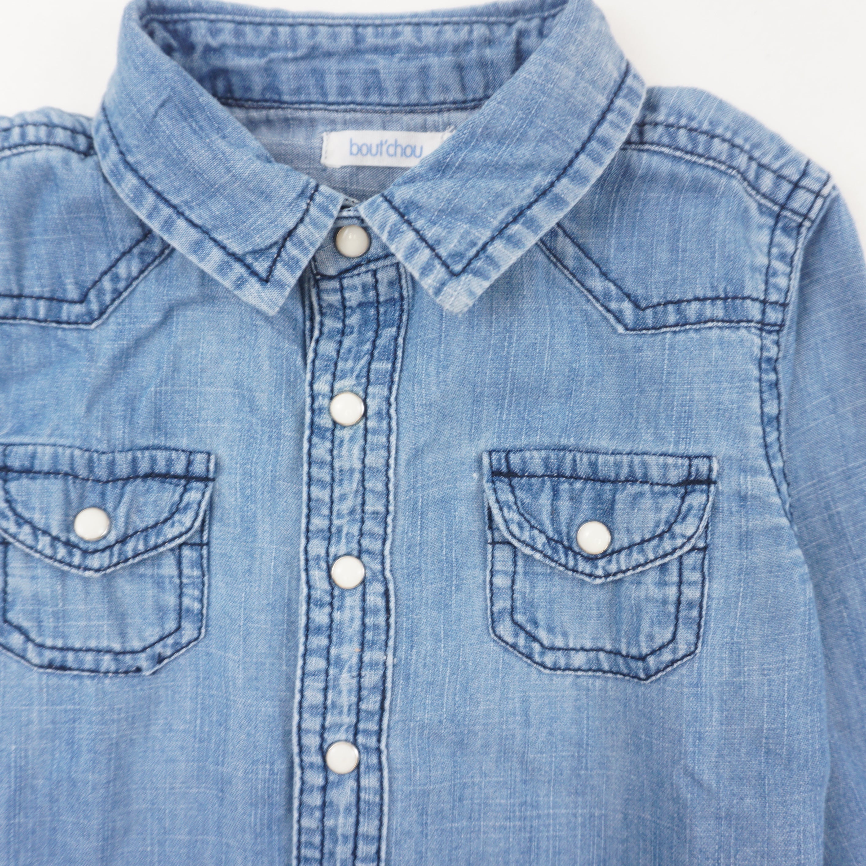 Chemise Bleu - 9 mois