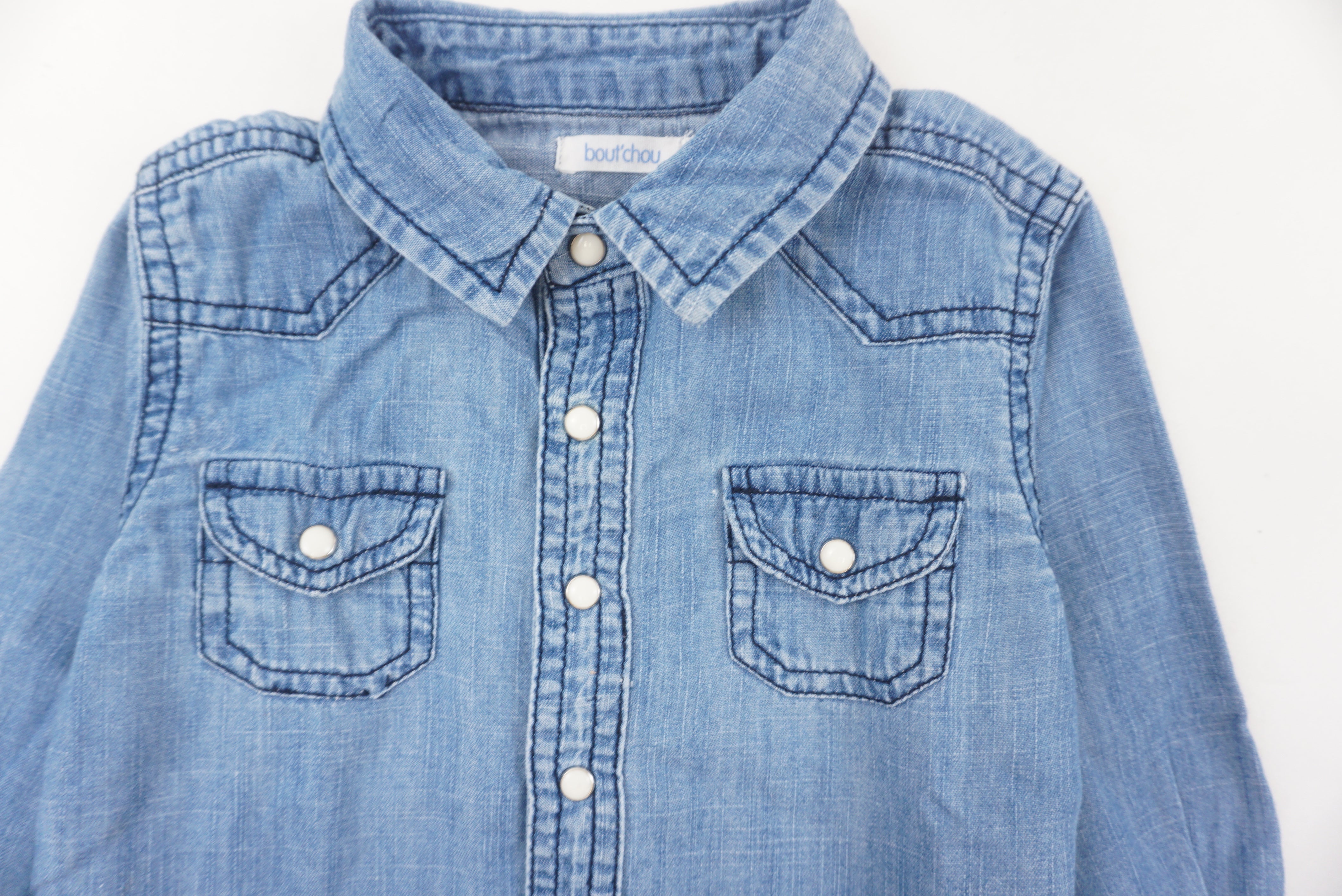 Chemise Bleu - 9 mois