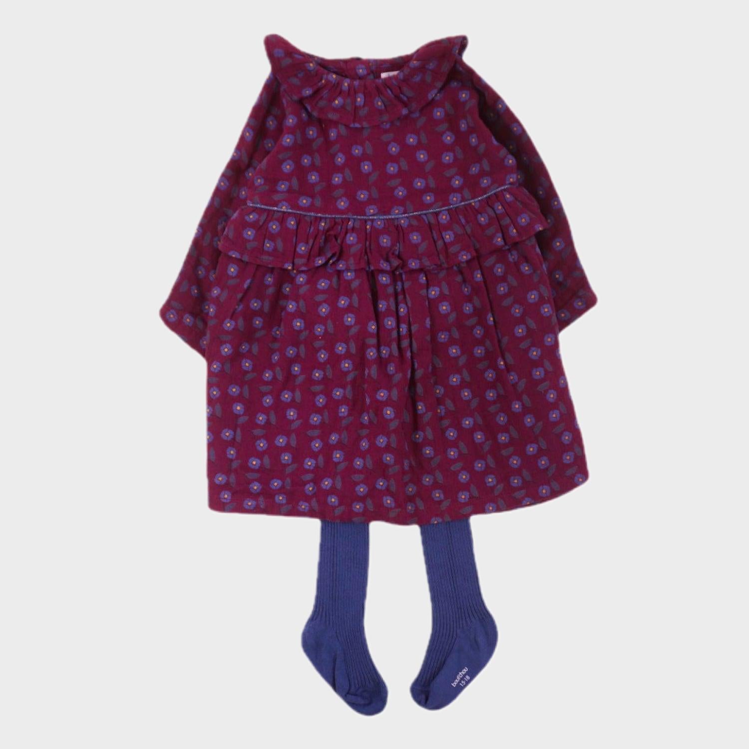 Robe et collants - 9 mois